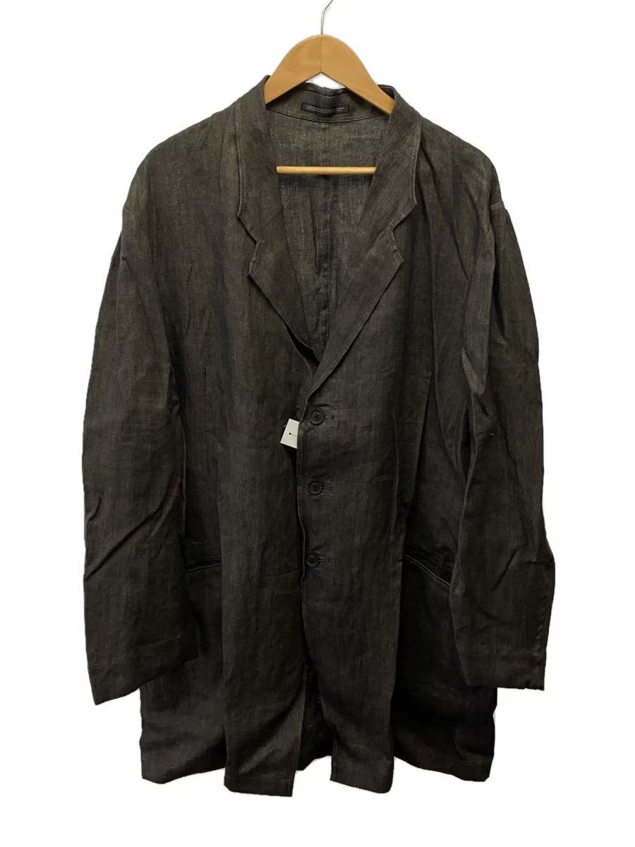 Yohji Yamamoto YOHJI YAMAMOTO POUR HOMME/HP-J22-304 linen jacket Size US L / EU 52-54 / 3 - 1 Thumbnail