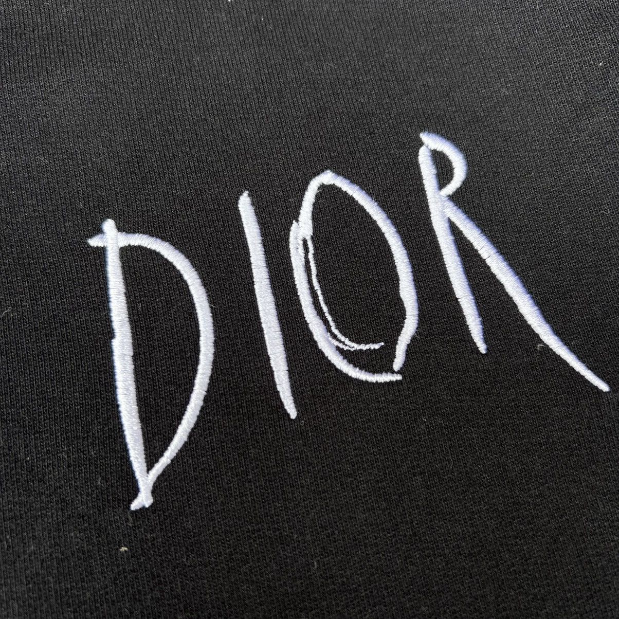 Dior Dior X Raymond Pettibon Black Cotton Embroidered Sweatshirt Size US XS / EU 42 / 0 - 6 Thumbnail