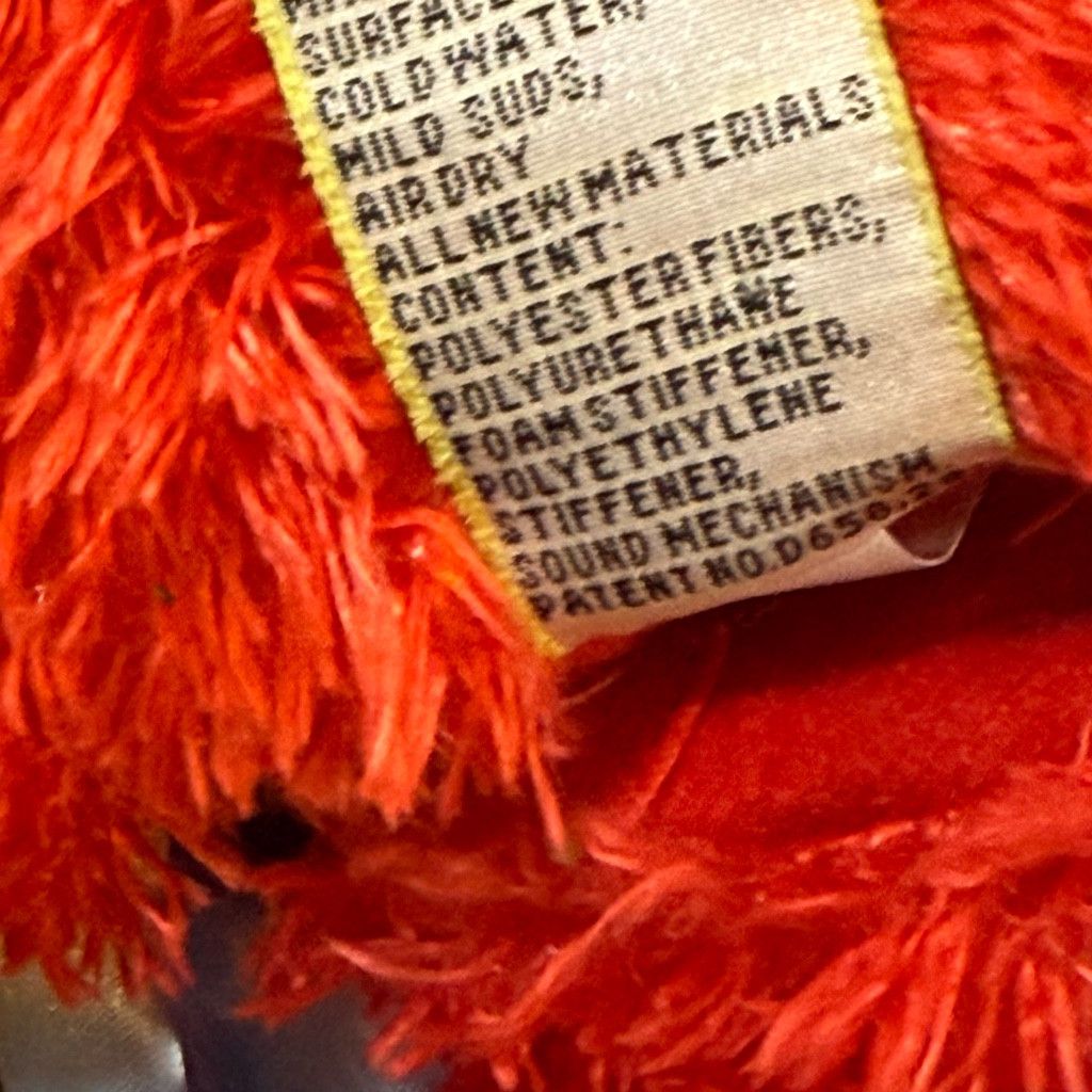 47 Brand Sesame Street Peek-A-Boo Elmo Plush 2013 Size ONE SIZE - 4 Thumbnail