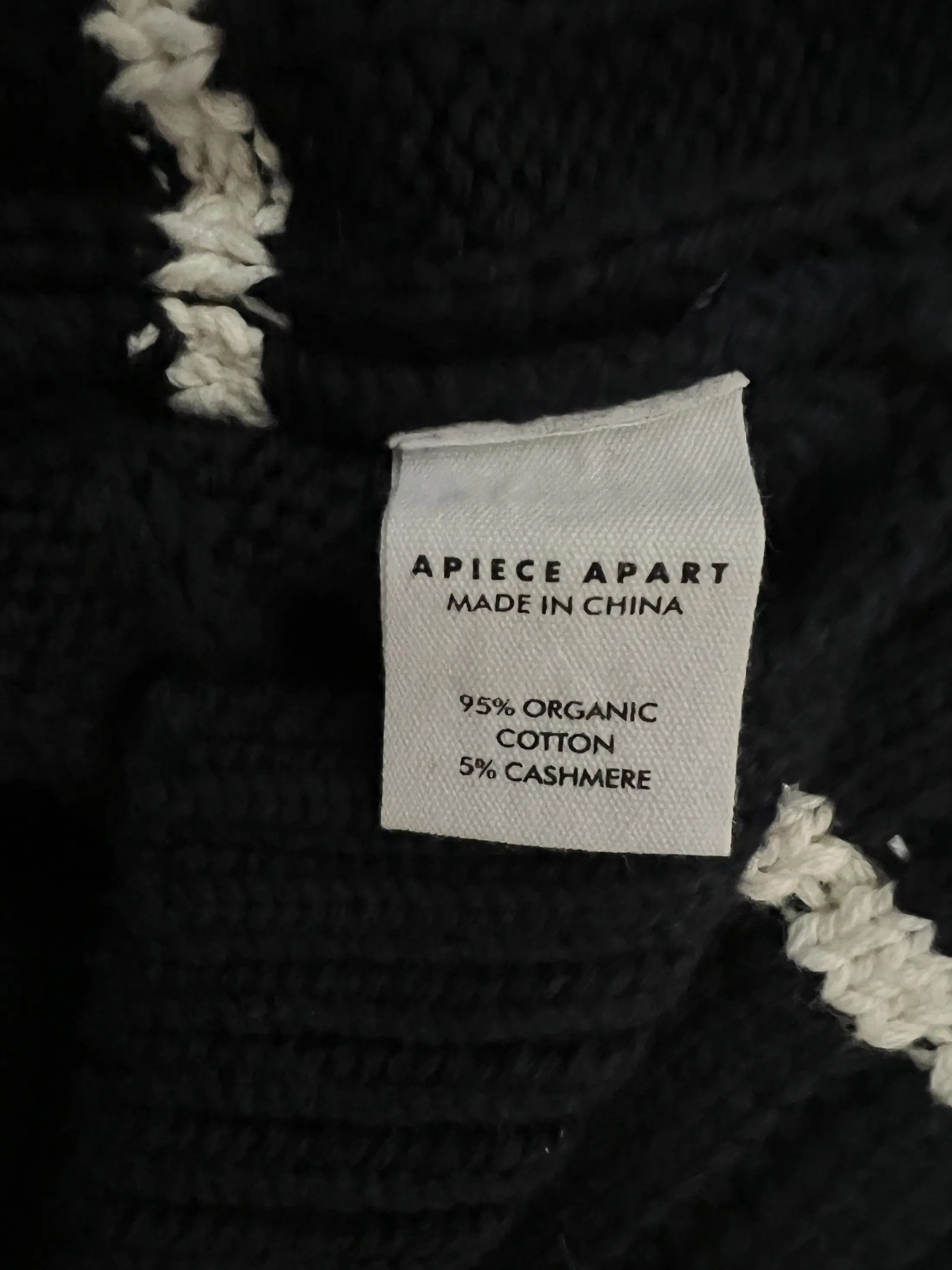 Apiece Apart Cashmere Blend Paloma Oversized Striped Size L / US 10 / IT 46 - 12 Thumbnail