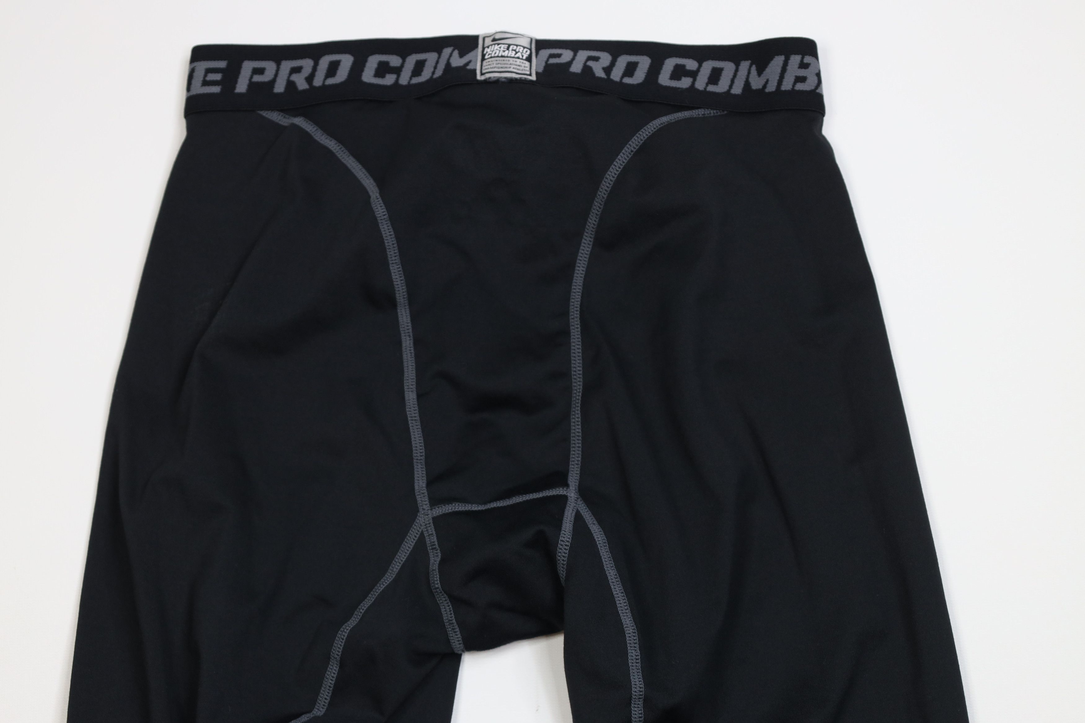 Nike Nike Pro Combat Lined Training Spandex Pants Black Run Size US 36 / EU 52 - 9 Thumbnail