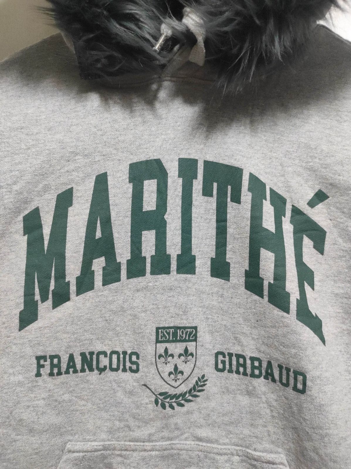 Marithe + Francois Girbaud Marithe Francois Girbaud fur hoodie ifsix LGB style Size US S / EU 44-46 / 1 - 5 Thumbnail