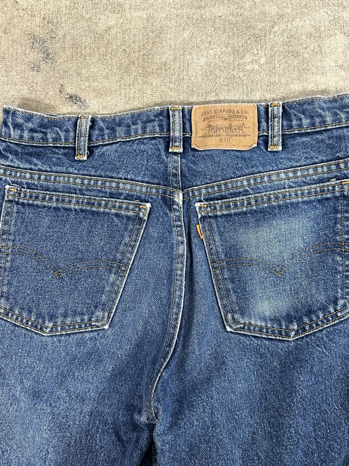 Levi's × Vintage Vintage 90s Levi’s Orange Tab Denim Button Fly Jeans Size US 32 / EU 48 - 8 Thumbnail