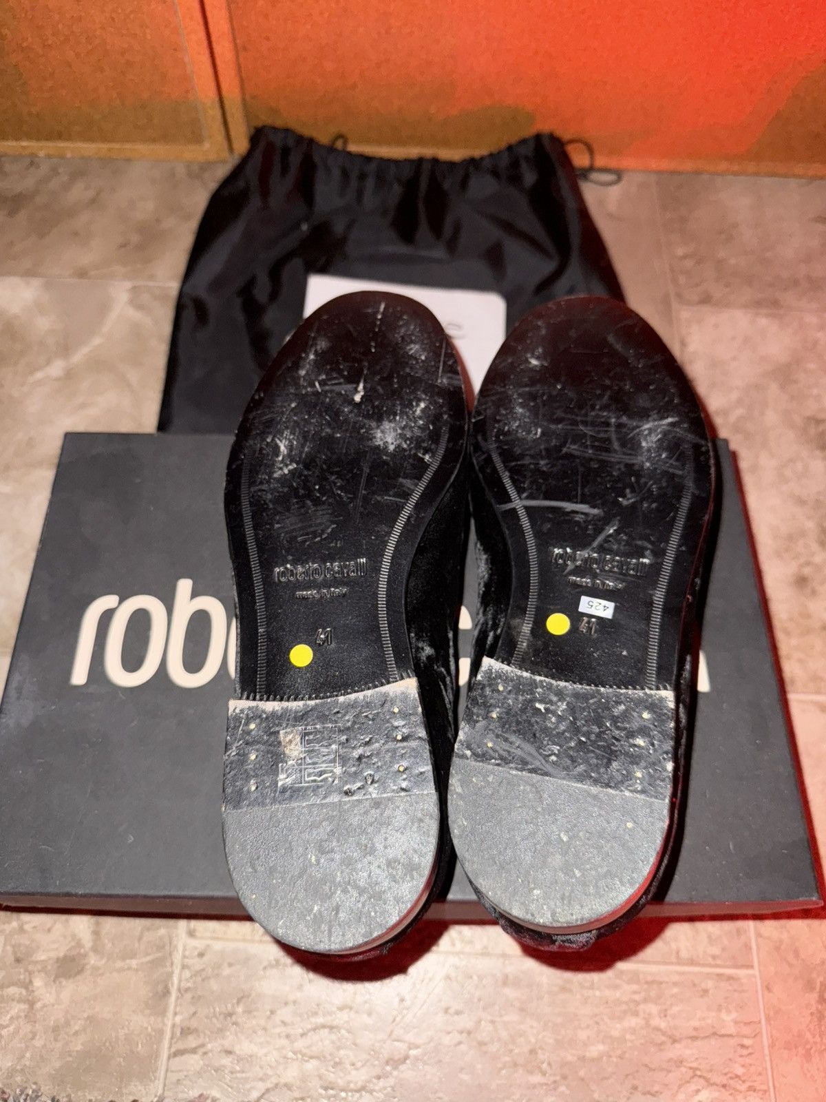 Roberto Cavalli Roberto Cavalli Mens Slipper / Loafers Size US 8 / EU 41 - 8 Thumbnail