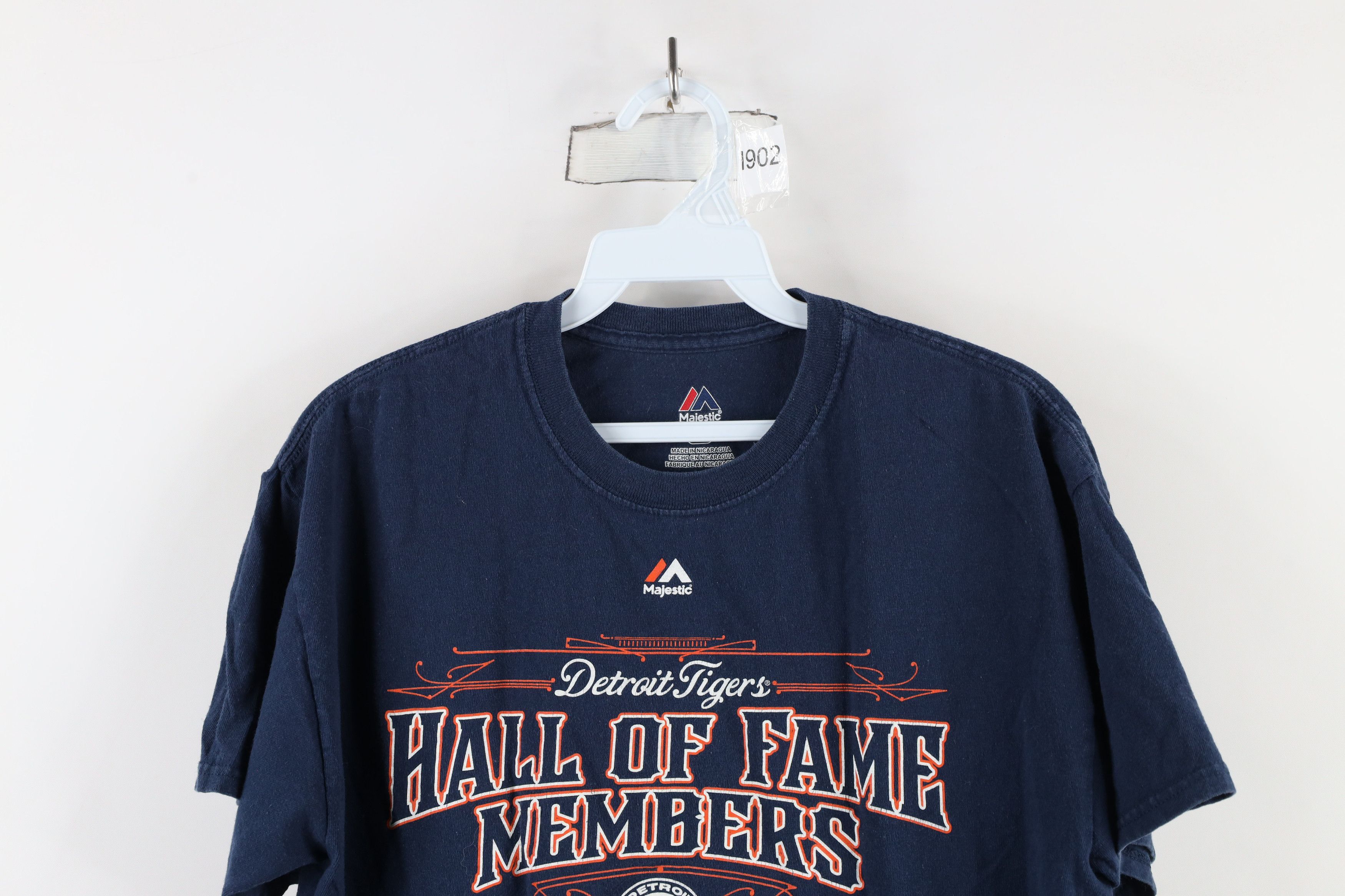Majestic × Vintage Vintage Majestic Hall of Fame Members Detroit Tigers T-Shirt Size US M / EU 48-50 / 2 - 2 Thumbnail