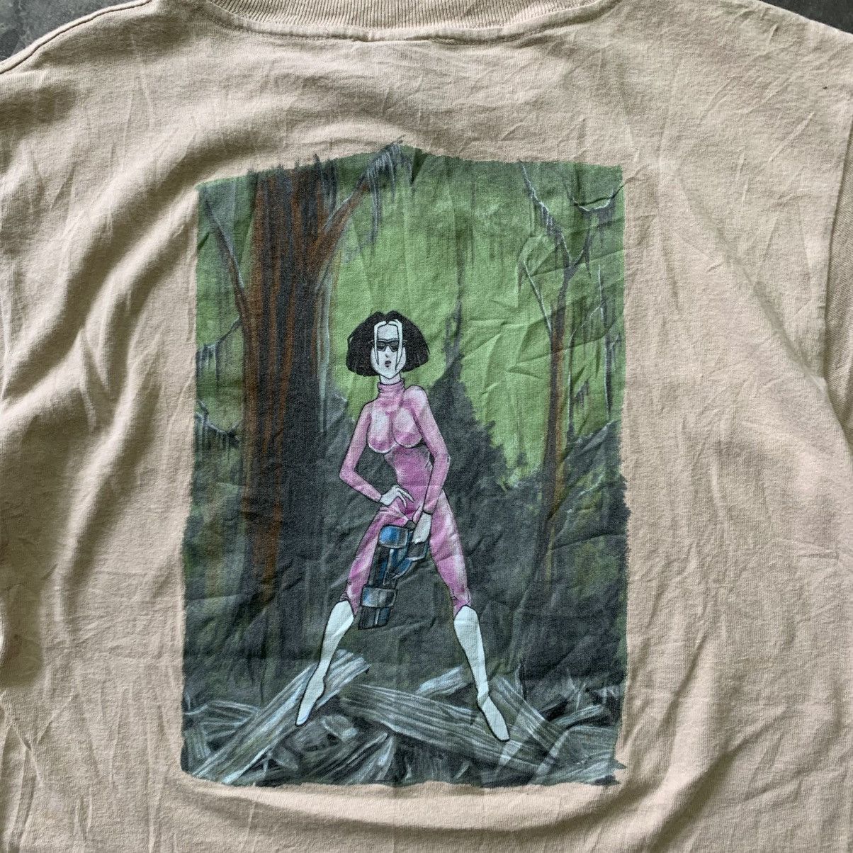 Anime Vintage 90s Metro Grapich Tshirt Size US M / EU 48-50 / 2 - 2 Thumbnail