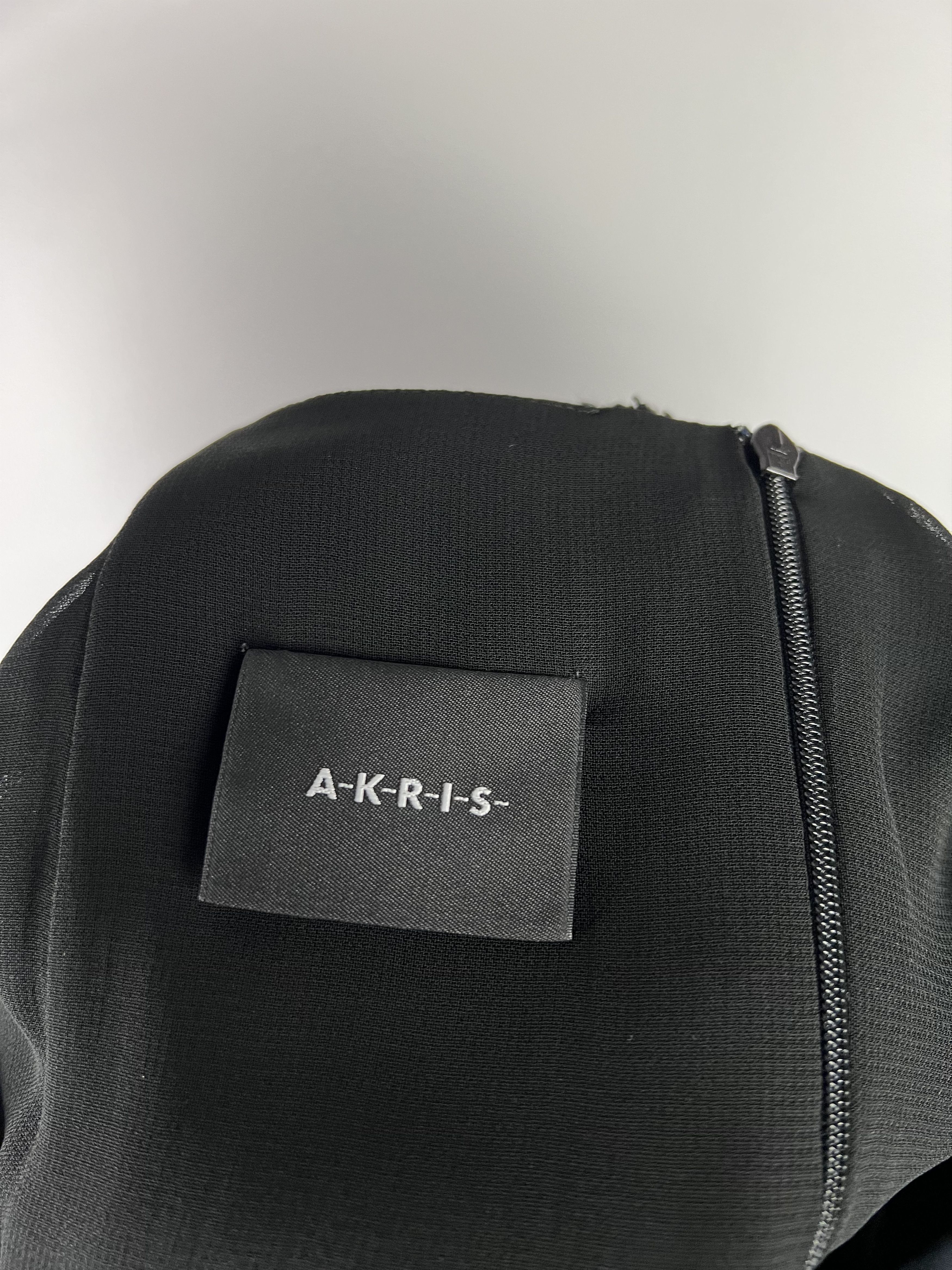 Akris Akris Black Sleeveless Knee Silk/Wool Dress Size US8 Size M / US 6-8 / IT 42-44 - 10 Thumbnail