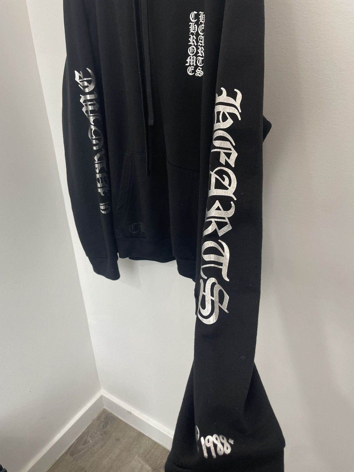 Chrome Hearts Chrome Hearts Vertical Logo Silver Text Size US XL / EU 56 / 4 - 4 Thumbnail