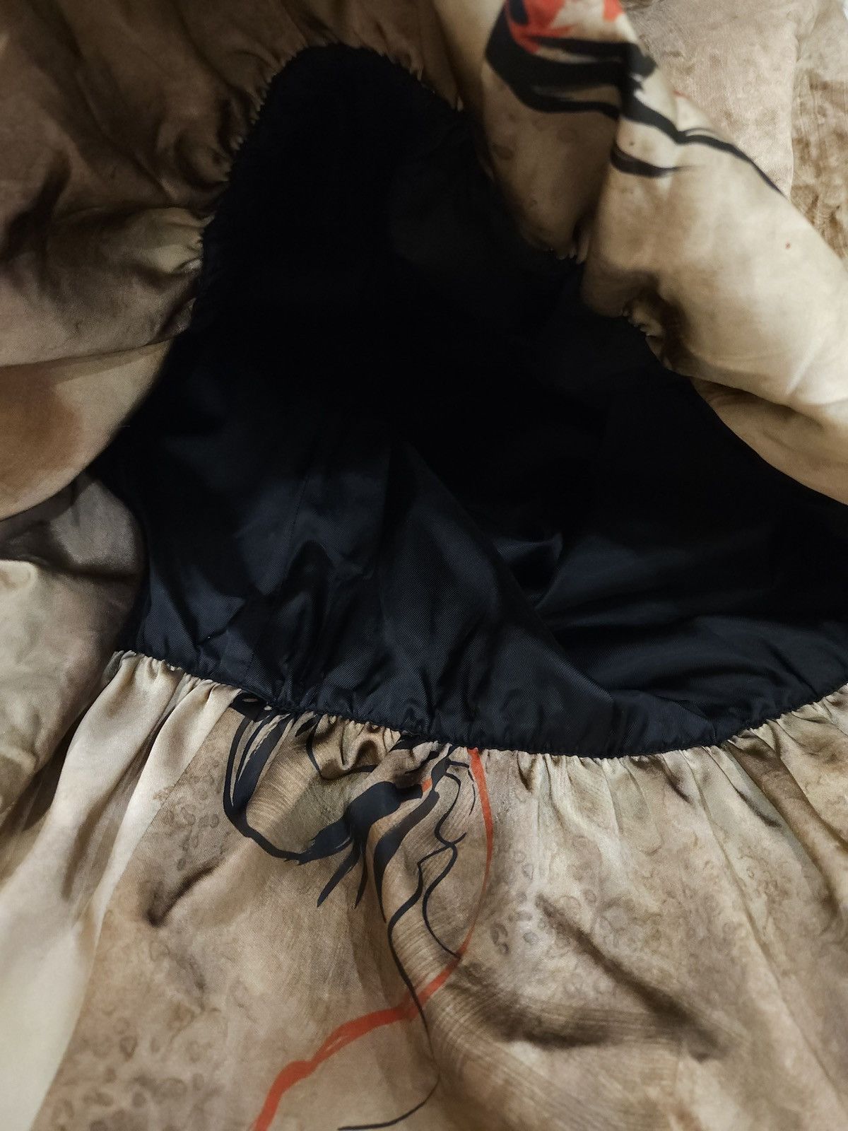 Vintage × Zara Asia Region Exclusive Limited Edition/ Printed Lantern Skirt Size 28" / US 6 / IT 42 - 13 Thumbnail