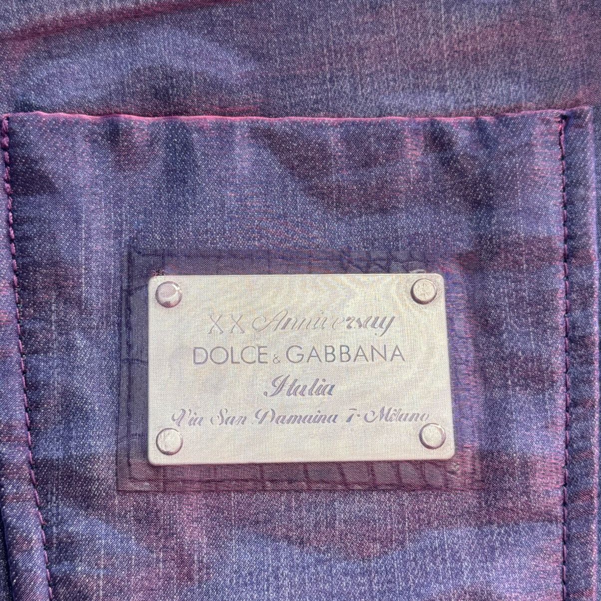Dolce & Gabbana D&G Dolce & Gabbana Vintage Shined Y2K Skirt Size 27" / US 4 / IT 40 - 14 Thumbnail