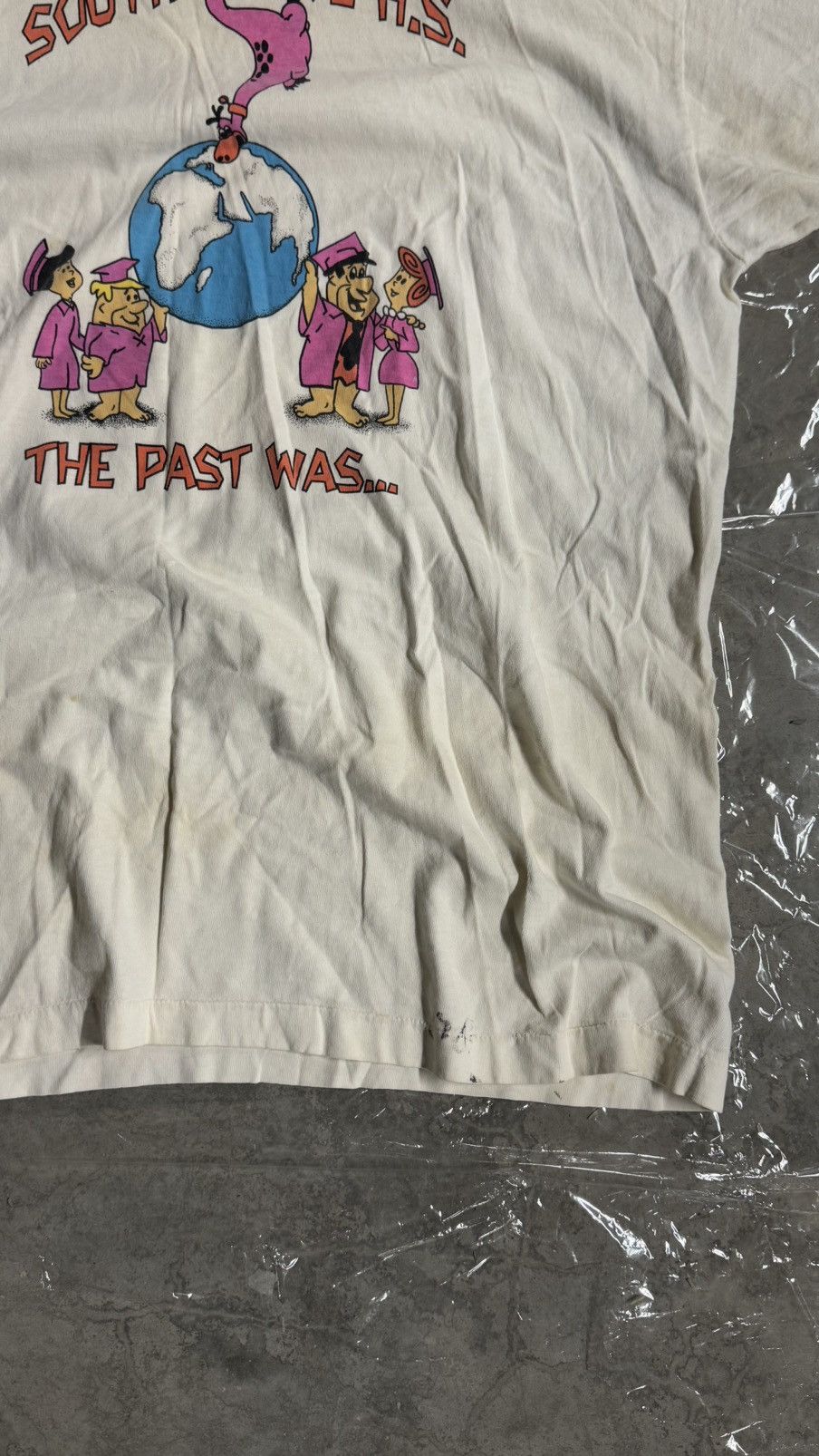 Acme Clothing × Vintage T shirt cartoon flistone 90s Size US L / EU 52-54 / 3 - 3 Thumbnail