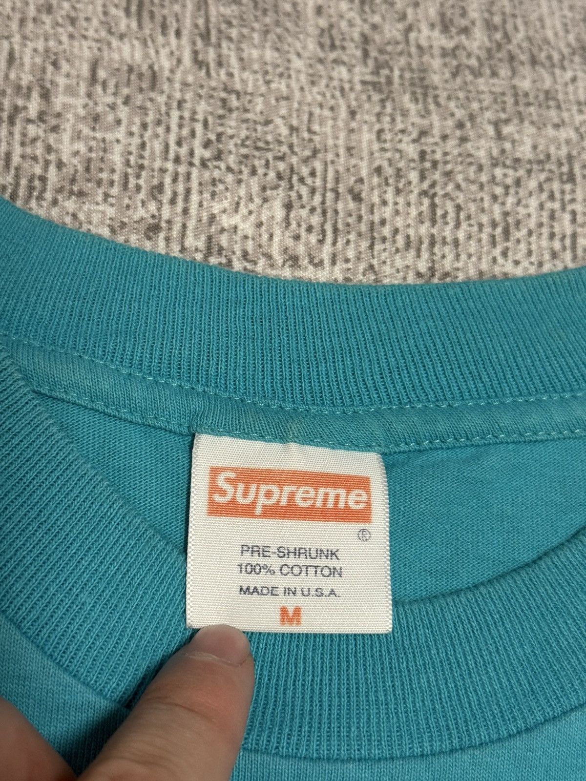 Supreme Supreme 08 kermit photo tee teal Medium Size US M / EU 48-50 / 2 - 4 Thumbnail