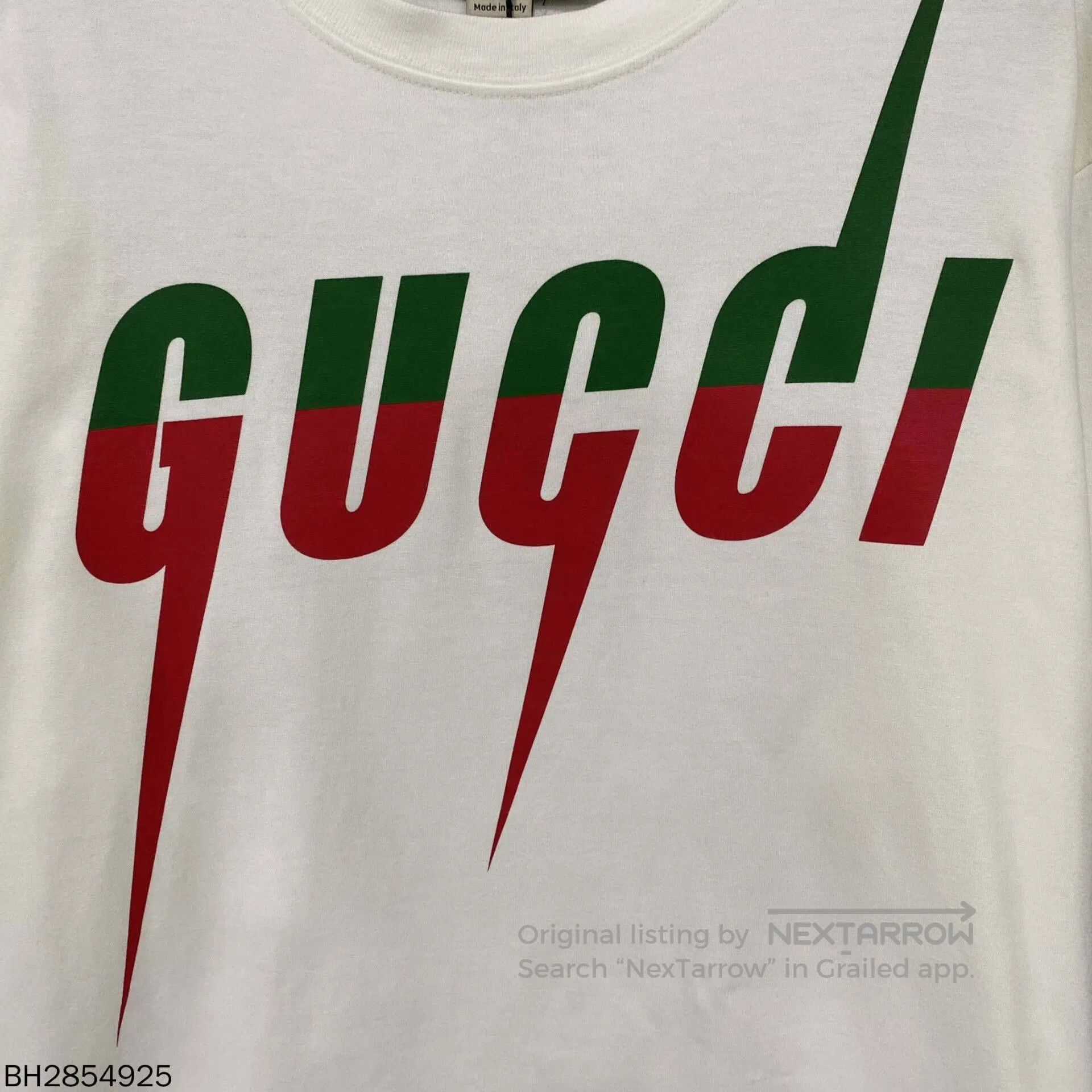 Gucci gucci lightning logo short sleeve t-shirt. Size US L / EU 52-54 / 3 - 5 Thumbnail
