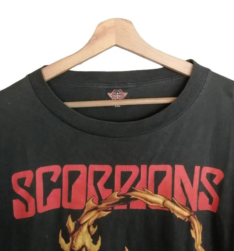 Band Tees Vintage Scorpions Band Rock Eagle Tee Shirt Size US M / EU 48-50 / 2 - 8 Thumbnail