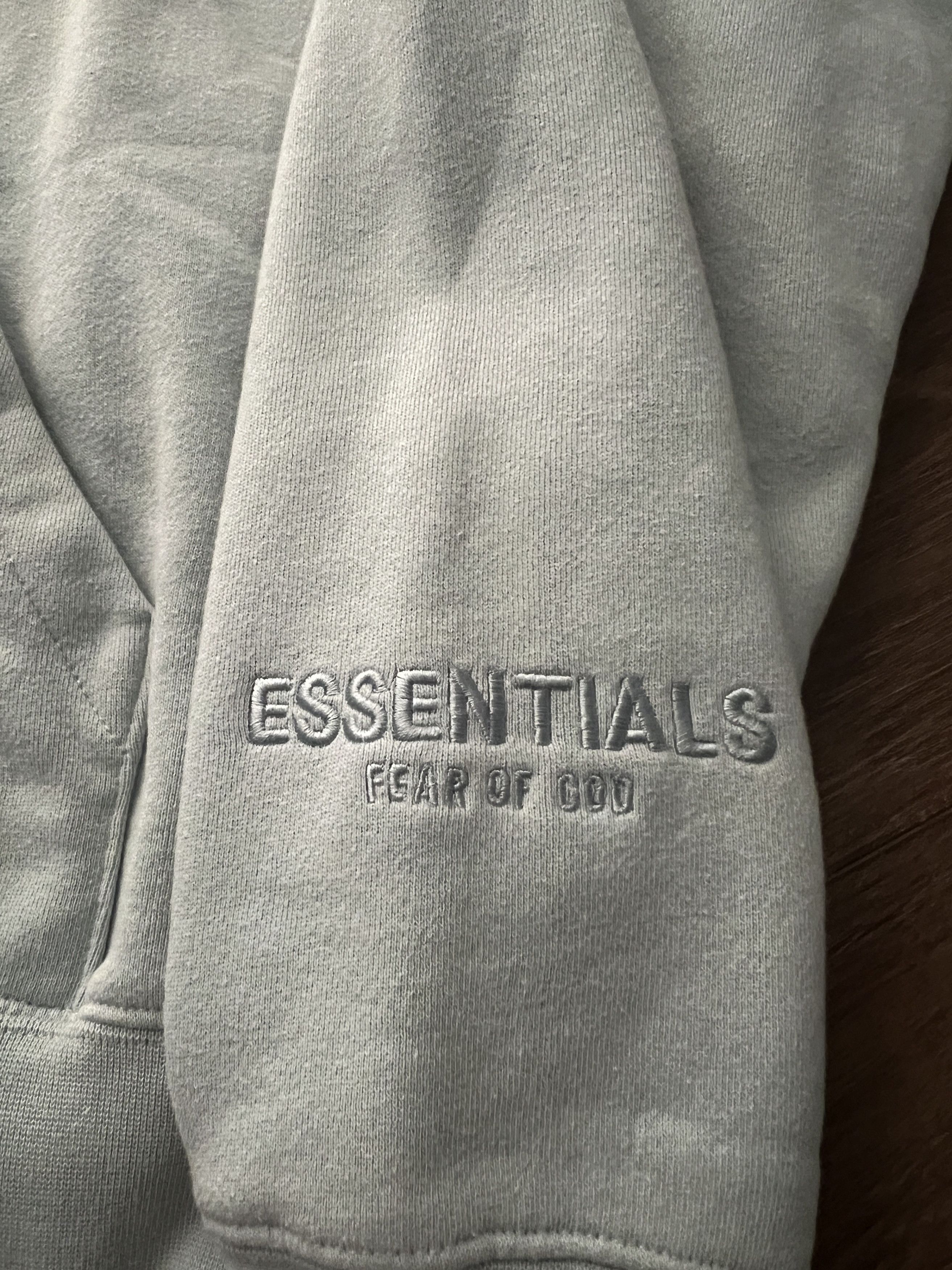 Essentials × Fear of God Light Blue Fear of God Essentials 3M Logo Hoodie Size US S / EU 44-46 / 1 - 4 Thumbnail