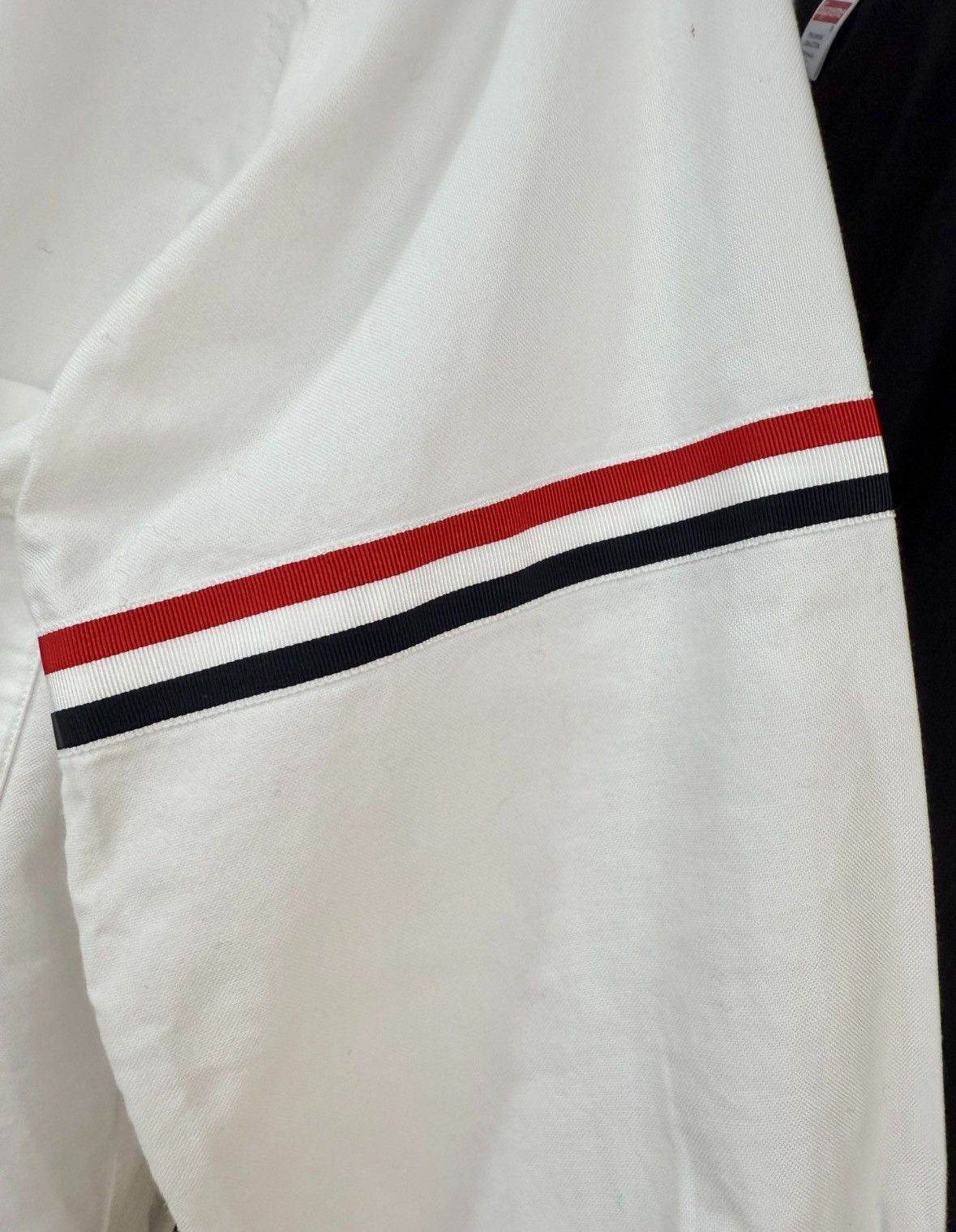 Thom Browne Thom browne White long-sleeved poplin shirt 2504-Nextarrow Size US M / EU 48-50 / 2 - 3 Thumbnail
