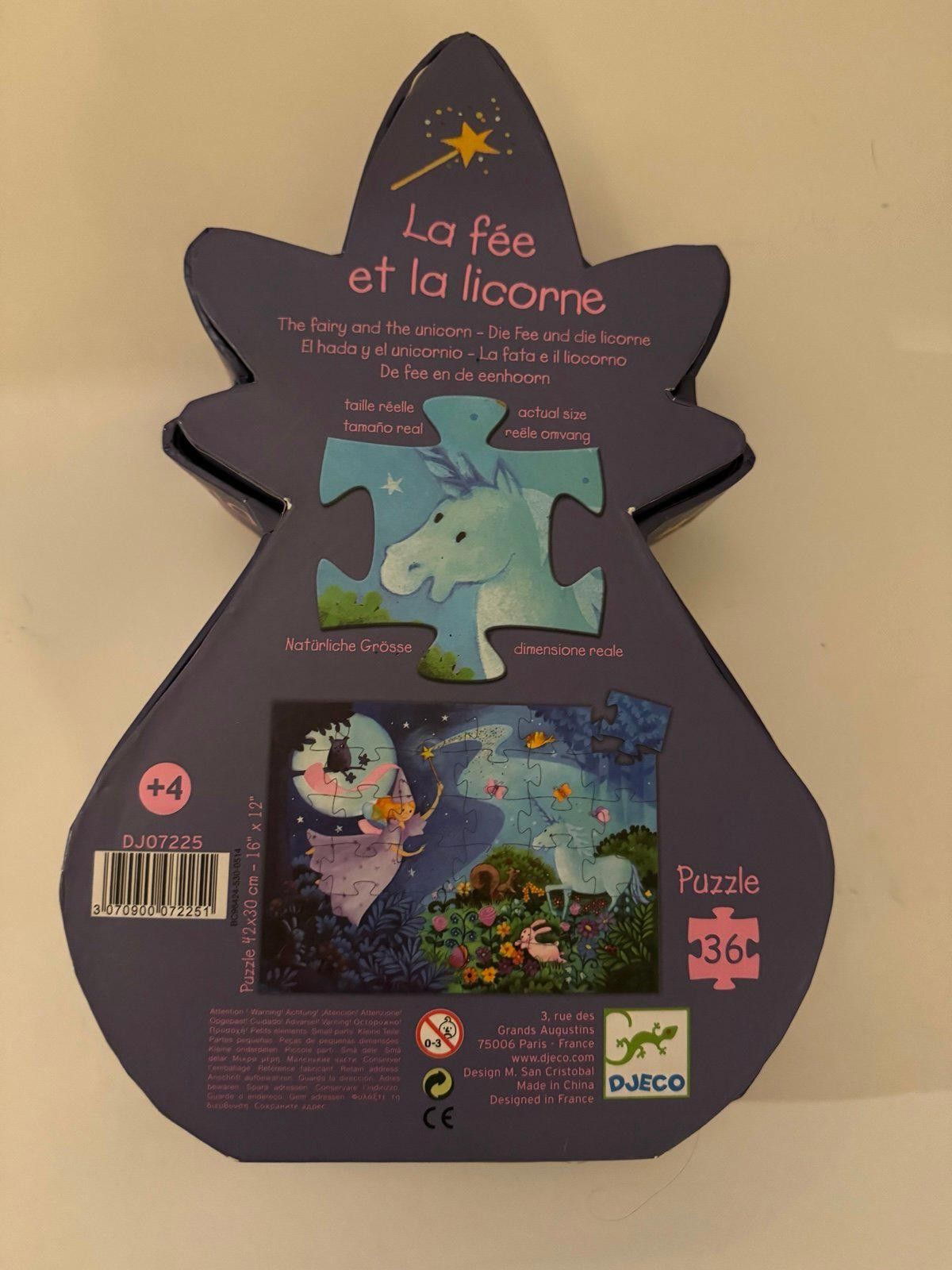 Other Djeco 36-Piece Fairy Puzzle Size ONE SIZE - 4 Thumbnail