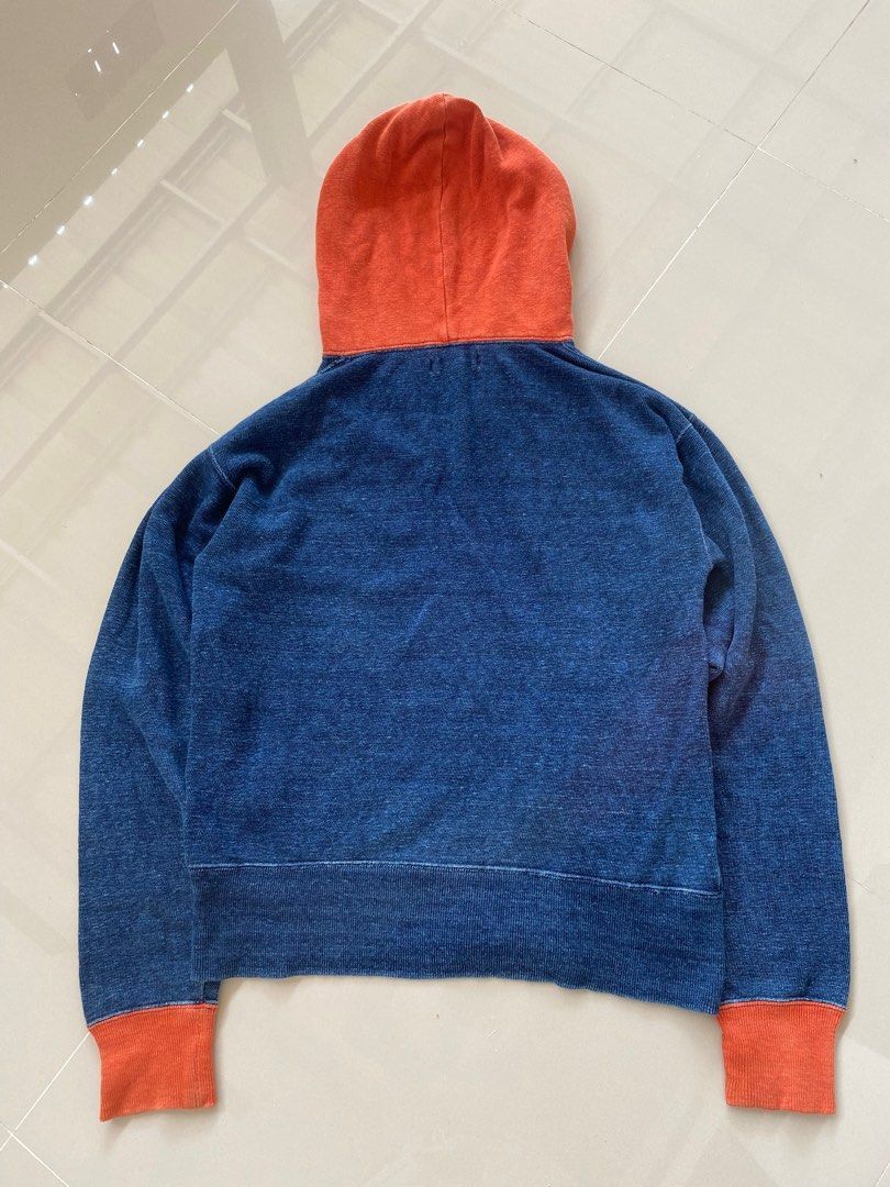 45rpm Vintage 45rpm Two Tone Hoodie One Pocket Size US M / EU 48-50 / 2 - 2 Thumbnail