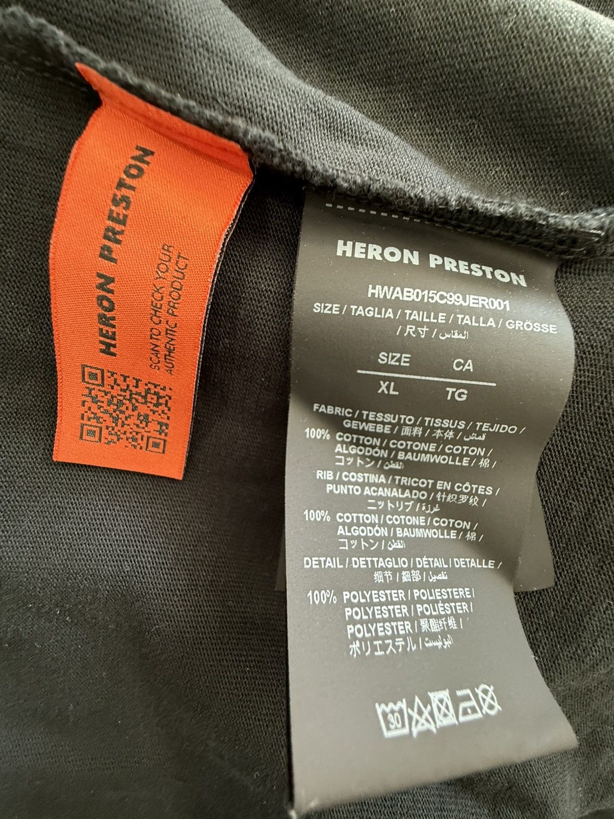 Heron Preston Heron Preston Long Sleeve Size US XL / EU 56 / 4 - 8 Thumbnail