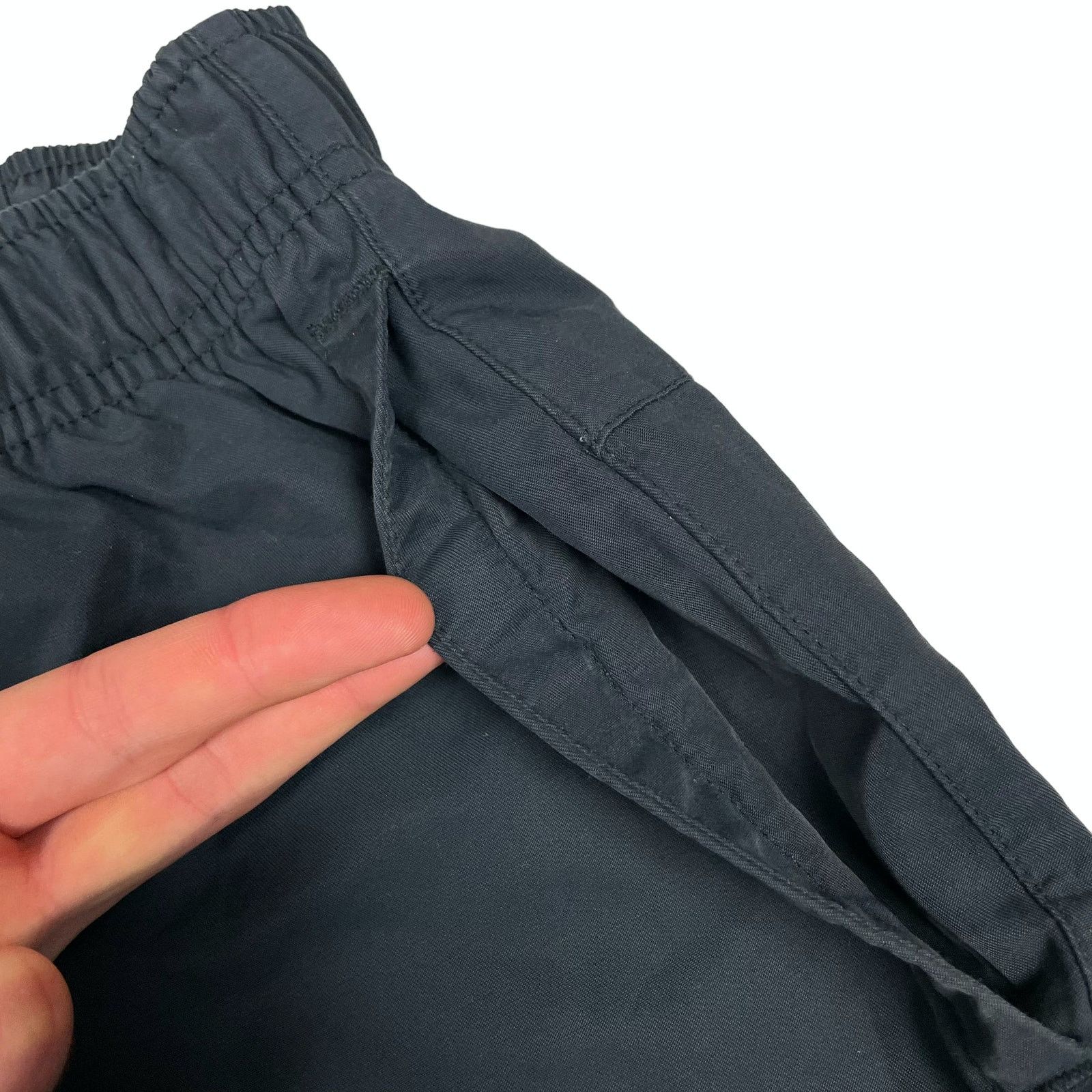 Nike Nike Sportswear Repeat Men's Black Cotton Woven Pants Small Size US 30 / EU 46 - 4 Thumbnail