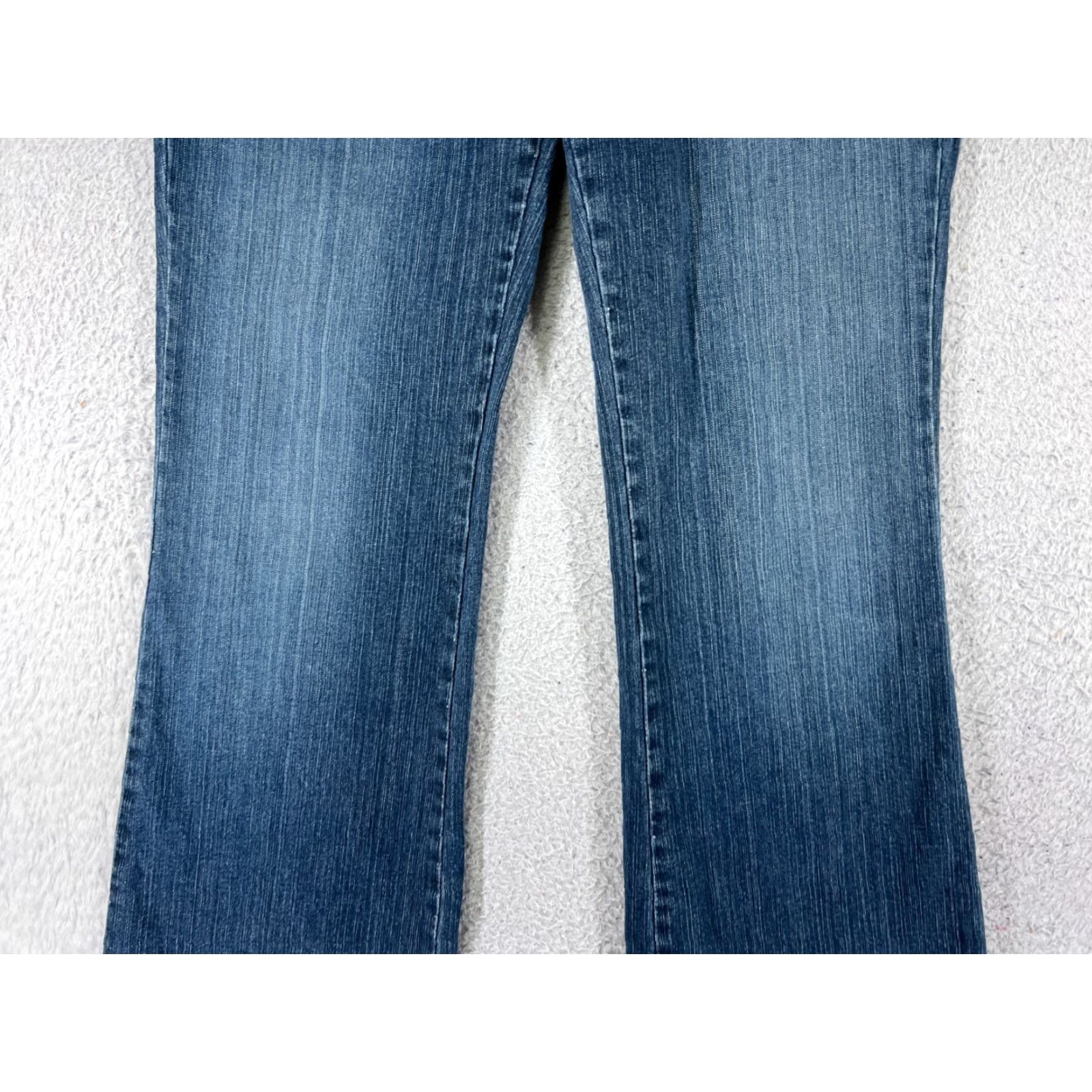 Vintage New York & Company Jeans Womens 2 Tall Blue Denim Bootcut Cotton Low Rise Size 26" / US 2 / IT 38 - 5 Thumbnail
