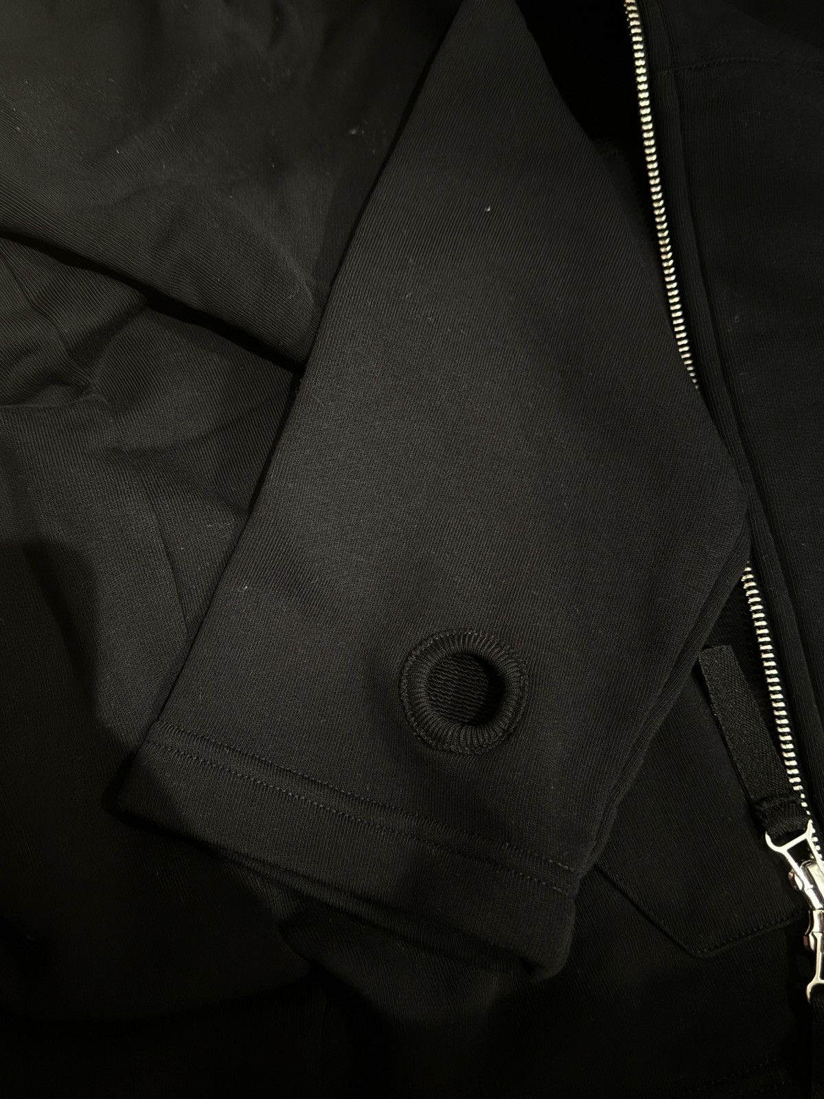 Helmut Lang Black zip hoodie helmut lang Size US M / EU 48-50 / 2 - 3 Thumbnail