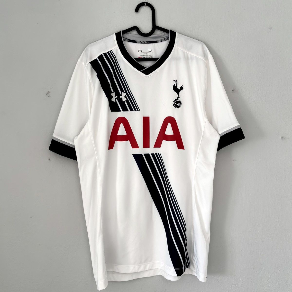 Puma 2015 2016 Tottenham Hotspur Home Kit Shirt Soccer Jersey Tee Size US L / EU 52-54 / 3 - 2 Thumbnail