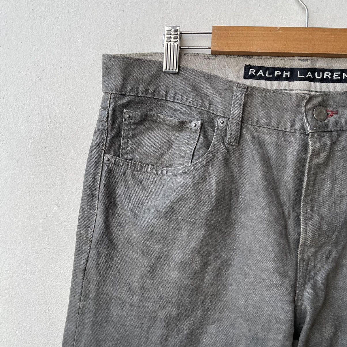 Ralph Lauren Archival Ralph Lauren Straight Fit Coated Cotton Trousers Size US 32 / EU 48 - 9 Thumbnail
