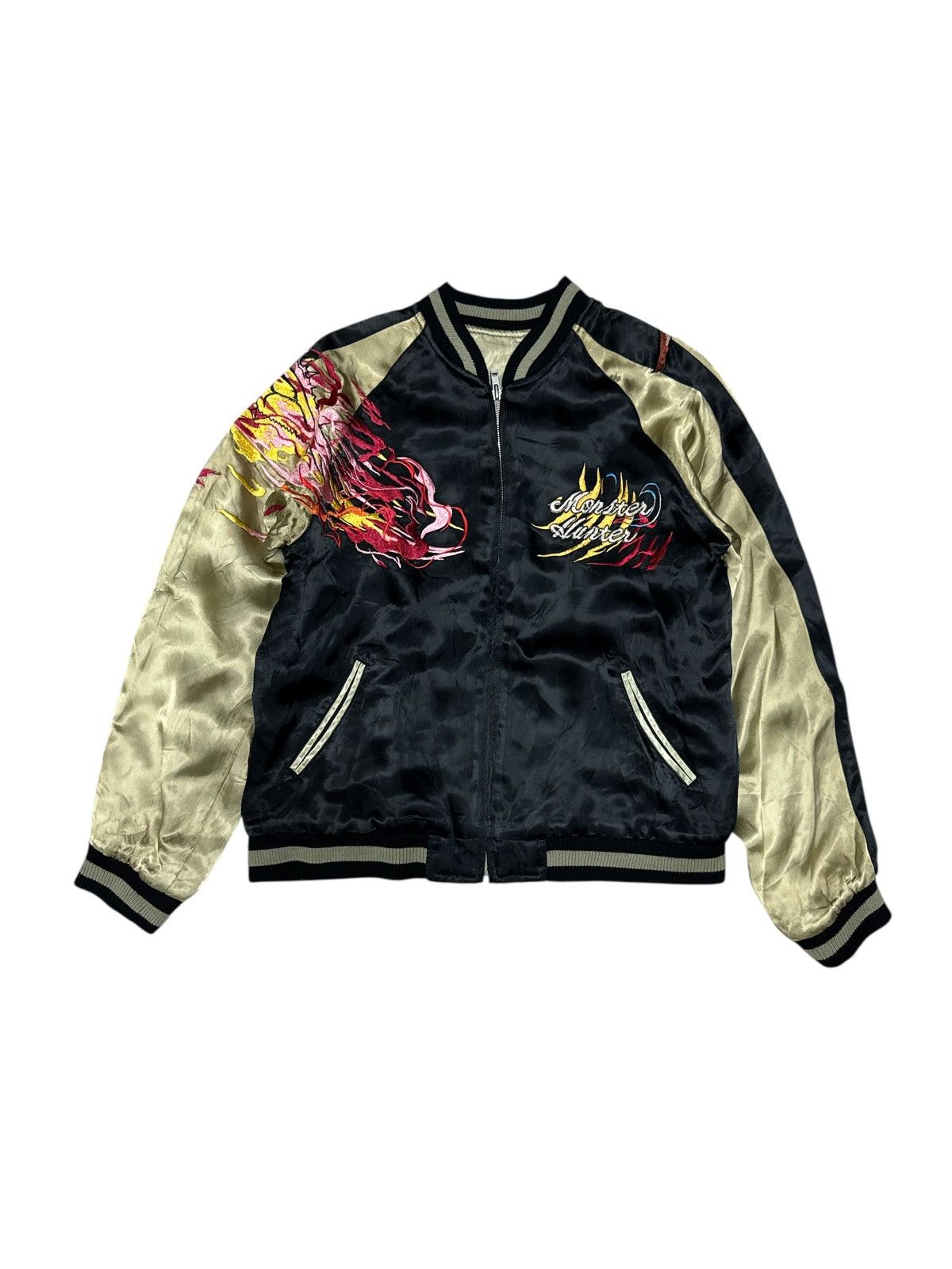 Japanese Brand MONSTER HUNTER X CAPCOM 5th ANNIVERSARY EMBROIDERED SUKAJAN Size US M / EU 48-50 / 2 - 2 Thumbnail
