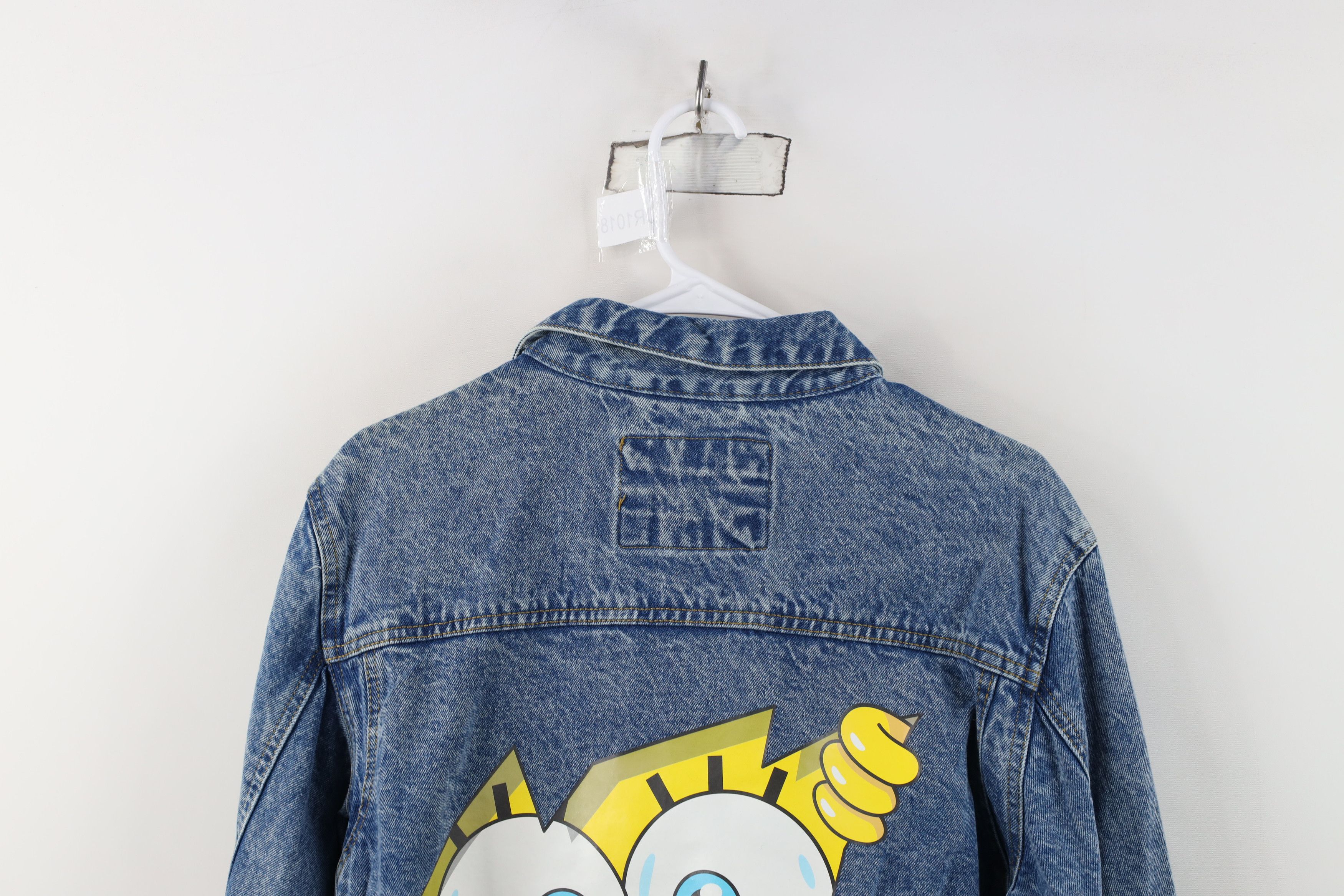 Vintage New Members Only x Nickelodeon Squarepants Denim Jacket Size US M / EU 48-50 / 2 - 15 Thumbnail