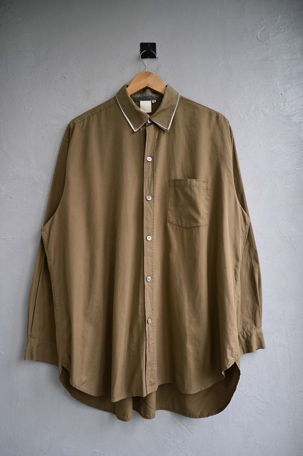 Yohji Yamamoto Yohji Yamamoto Pour Homme 90s 3 collars oversized shirt Size US M / EU 48-50 / 2 - 4 Thumbnail