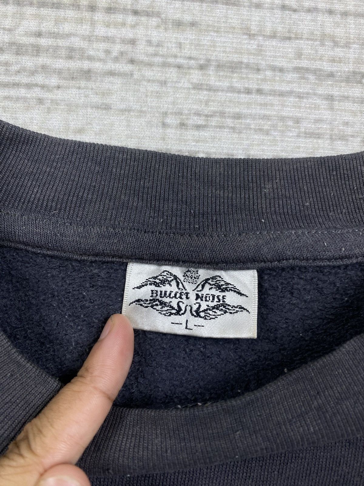 Bullet Noise 🔥Vintage Bullet Noise Skull Weapon Printed Sweatshirt Size US L / EU 52-54 / 3 - 5 Thumbnail