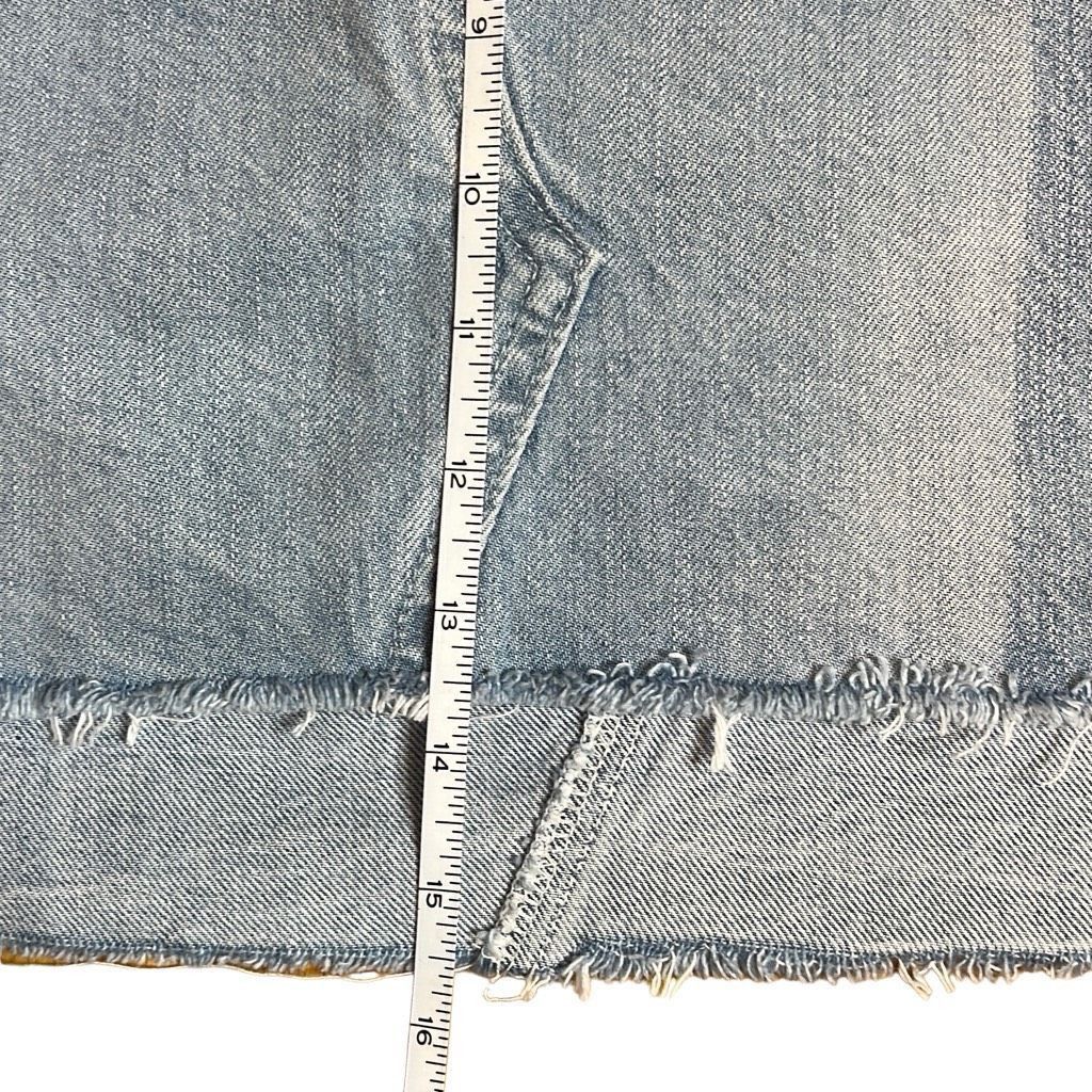 AG Adriano Goldschmied AG Adriano Goldschmied Jeans Denim Skirt 27 (399) Size 27" / US 4 / IT 40 - 16 Thumbnail