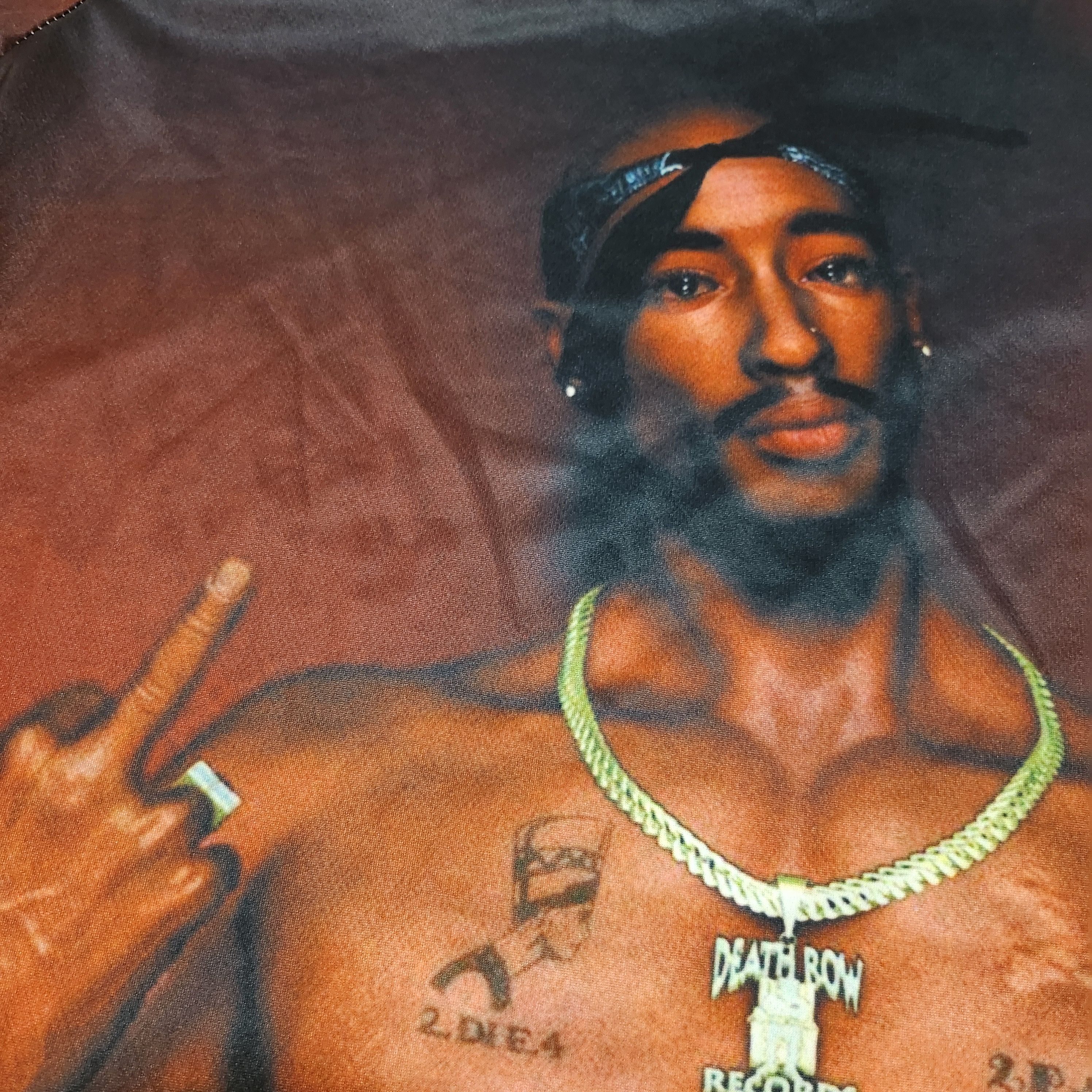 Band Tees Fullprint Tupac tshirt Size US L / EU 52-54 / 3 - 3 Thumbnail