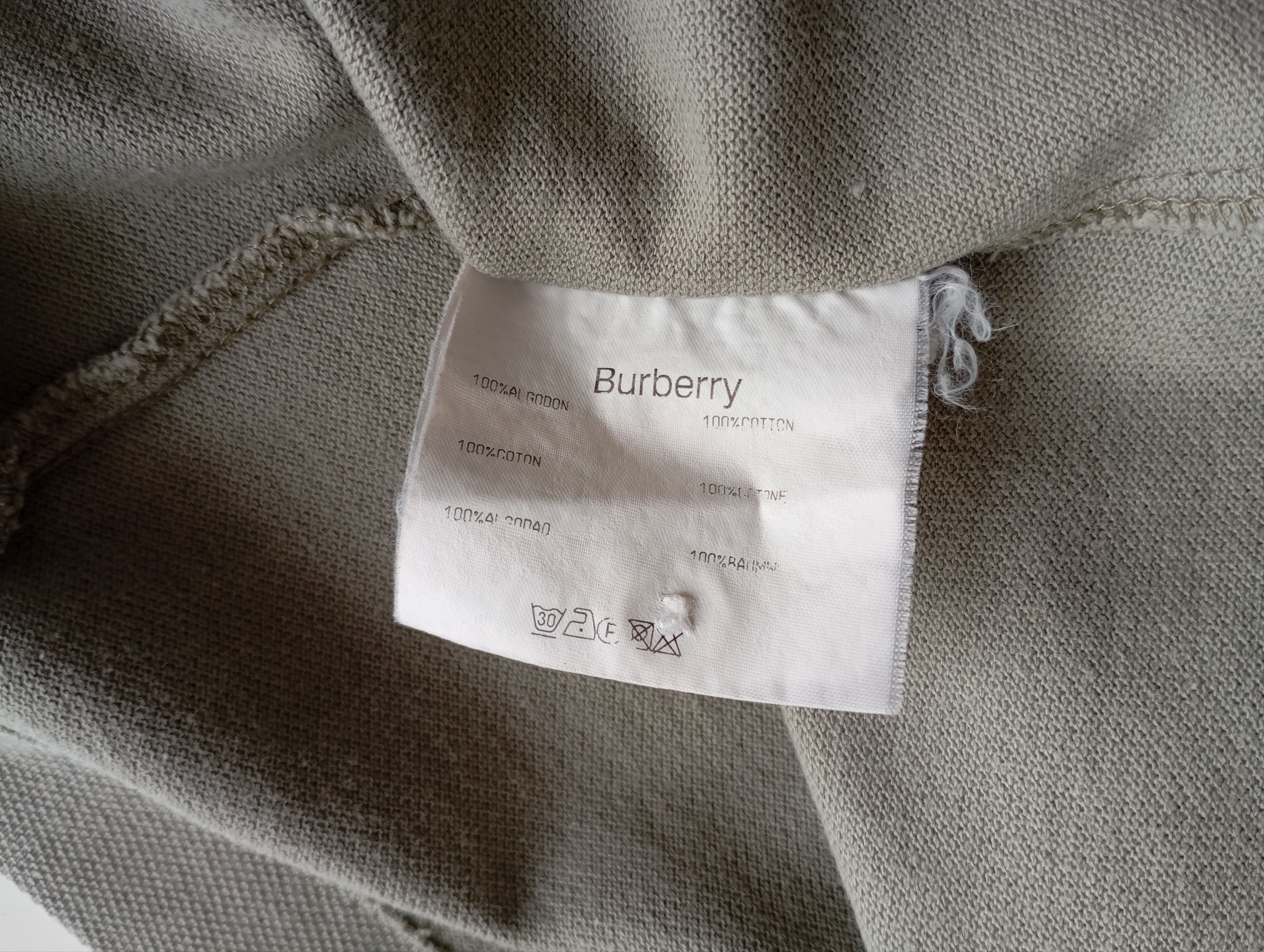 Burberry × Vintage Burberry London Vintage Polo T-shirt Size US M / EU 48-50 / 2 - 6 Thumbnail