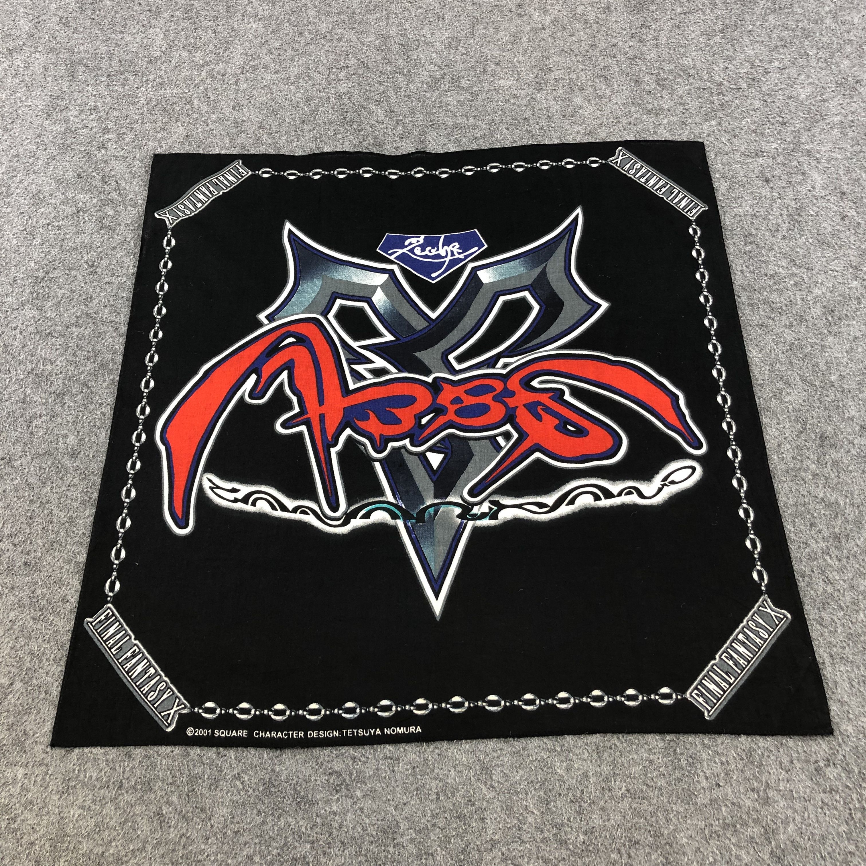 Anime Final Fantasy X Handkerchief Neckerchief Bandana X28 Size ONE SIZE - 1 Thumbnail
