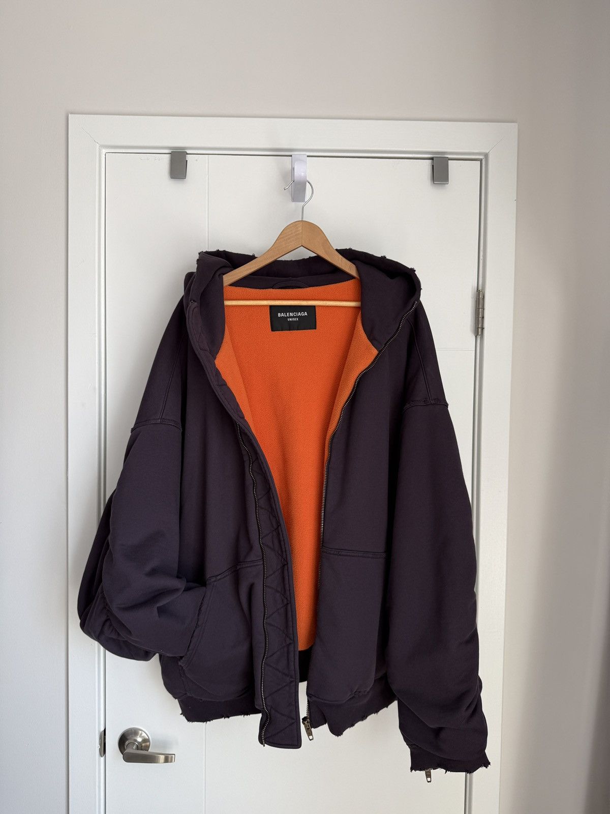 Balenciaga Balenciaga Hooded Bomber Jacket Size US S / EU 44-46 / 1 - 6 Thumbnail