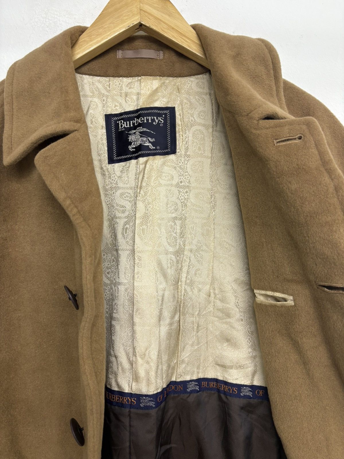 Burberry Wool coat Burberry Nova Check original luxury item Size US L / EU 52-54 / 3 - 10 Thumbnail