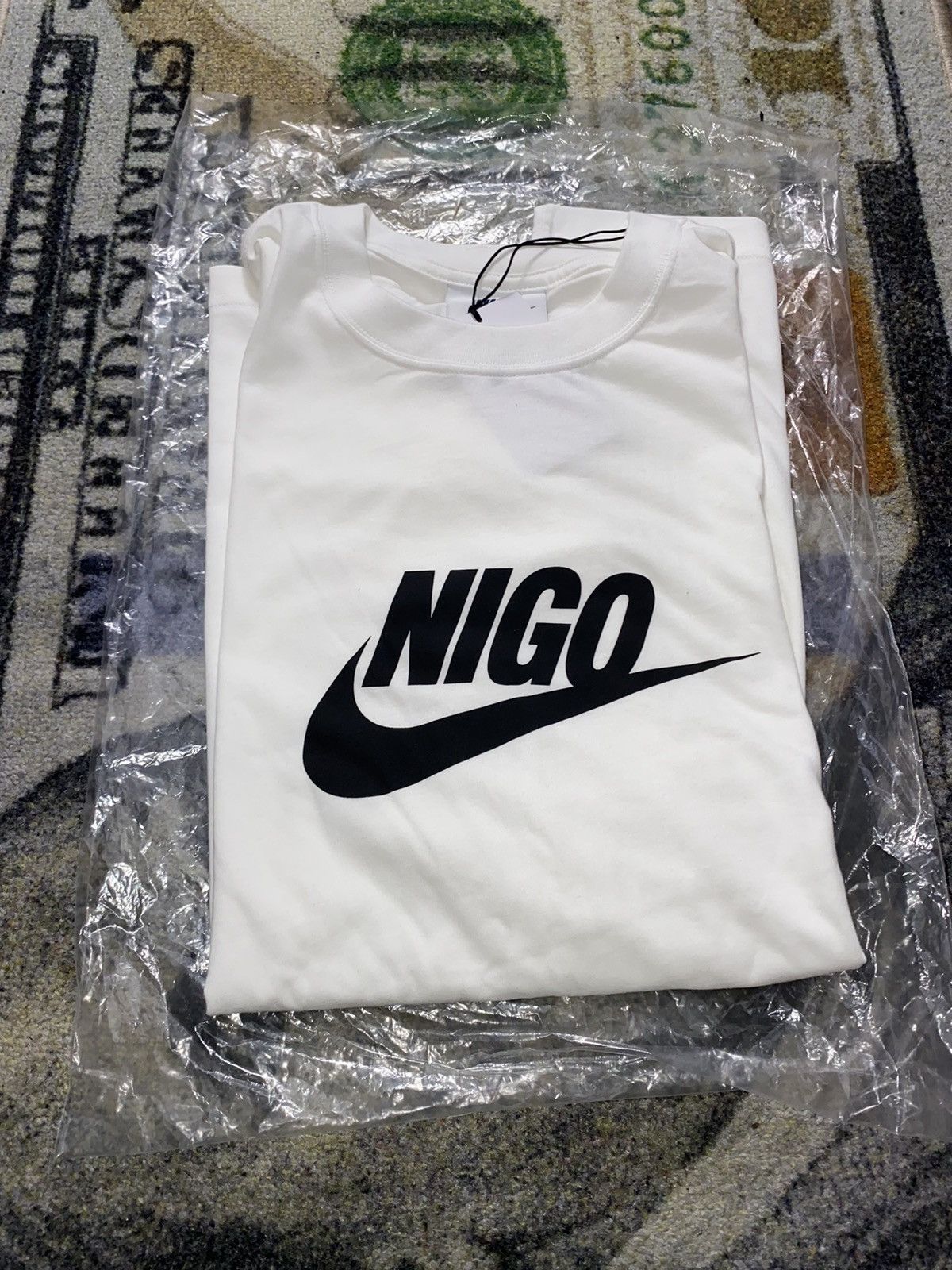 Nigo × Nike Nike x Nigo Logo T-Shirt Size US L / EU 52-54 / 3 - 1 Thumbnail