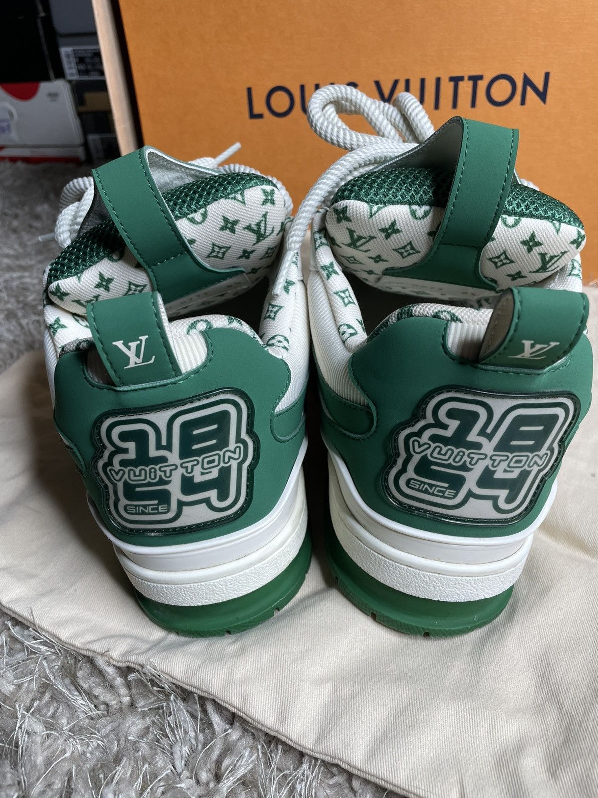Louis Vuitton Louie Vuitton Skate Sneaker Green Size US 8.5 / EU 41-42 - 6 Thumbnail