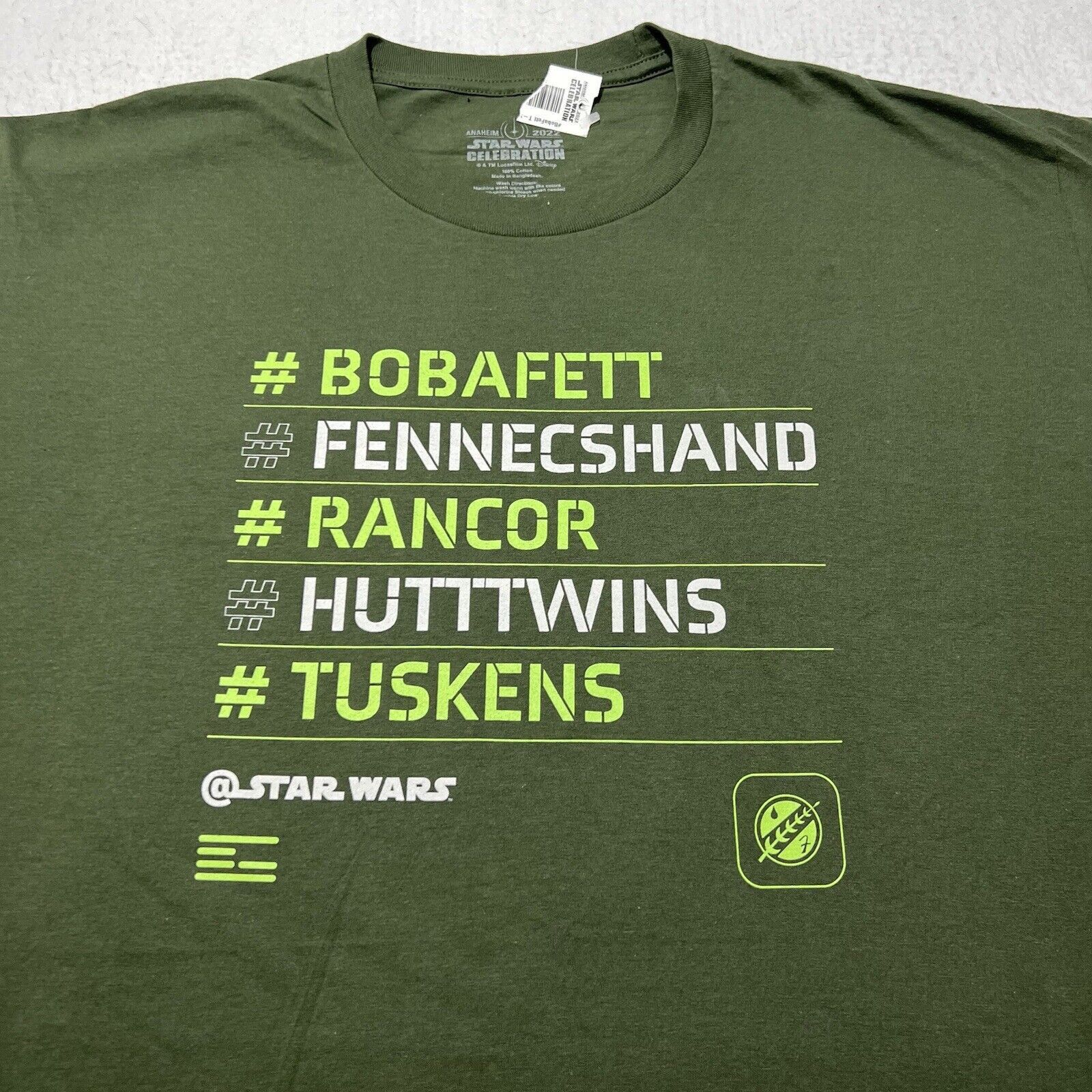 Star Wars Star Wars Celebration Live 2022 XL Short Sleeve Graphic Tee Size US XL / EU 56 / 4 - 2 Thumbnail