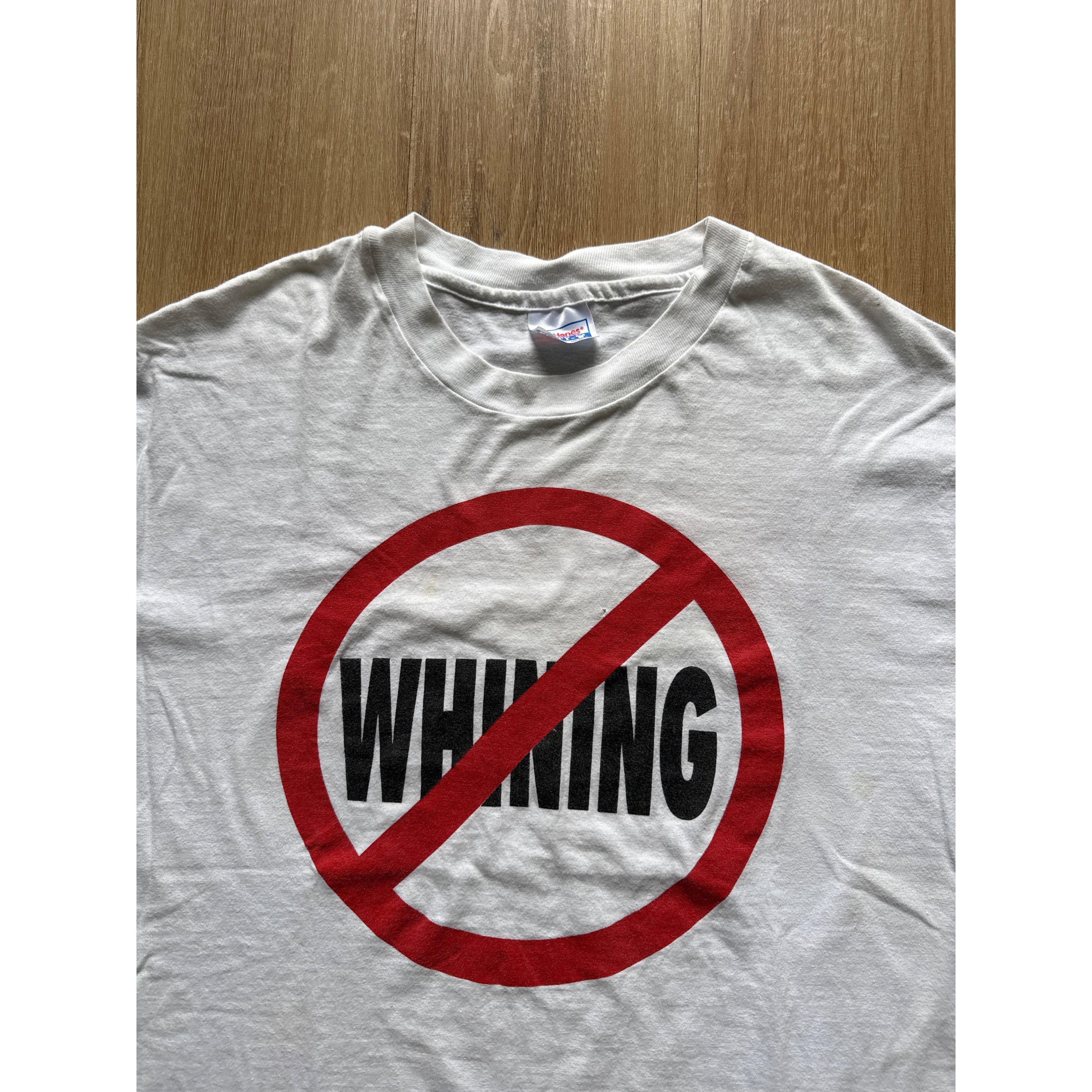 Other Vintage 90s No Whining Get Over It Tee Size US XL / EU 56 / 4 - 2 Thumbnail