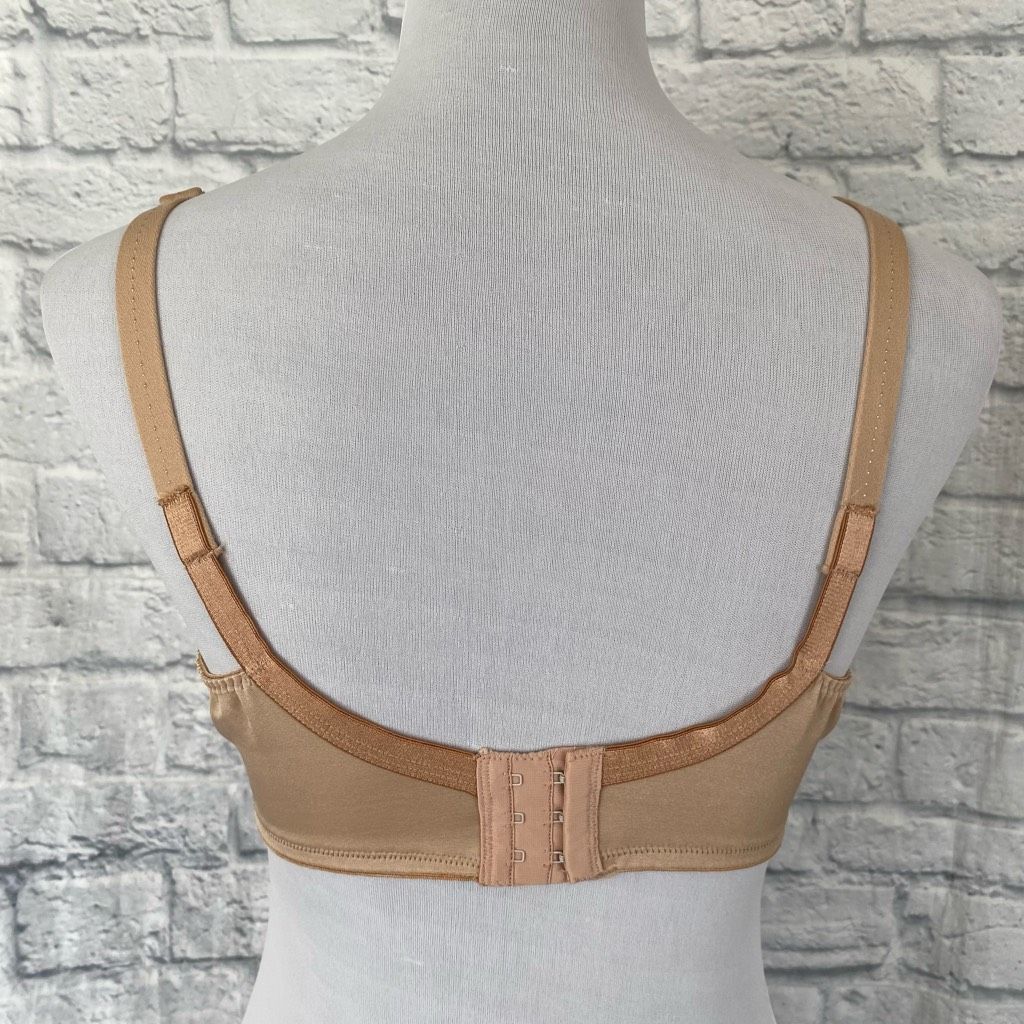 Other Olga women 38D underwire push up lace bra w/3 hook back closure tan Size ONE SIZE - 8 Thumbnail