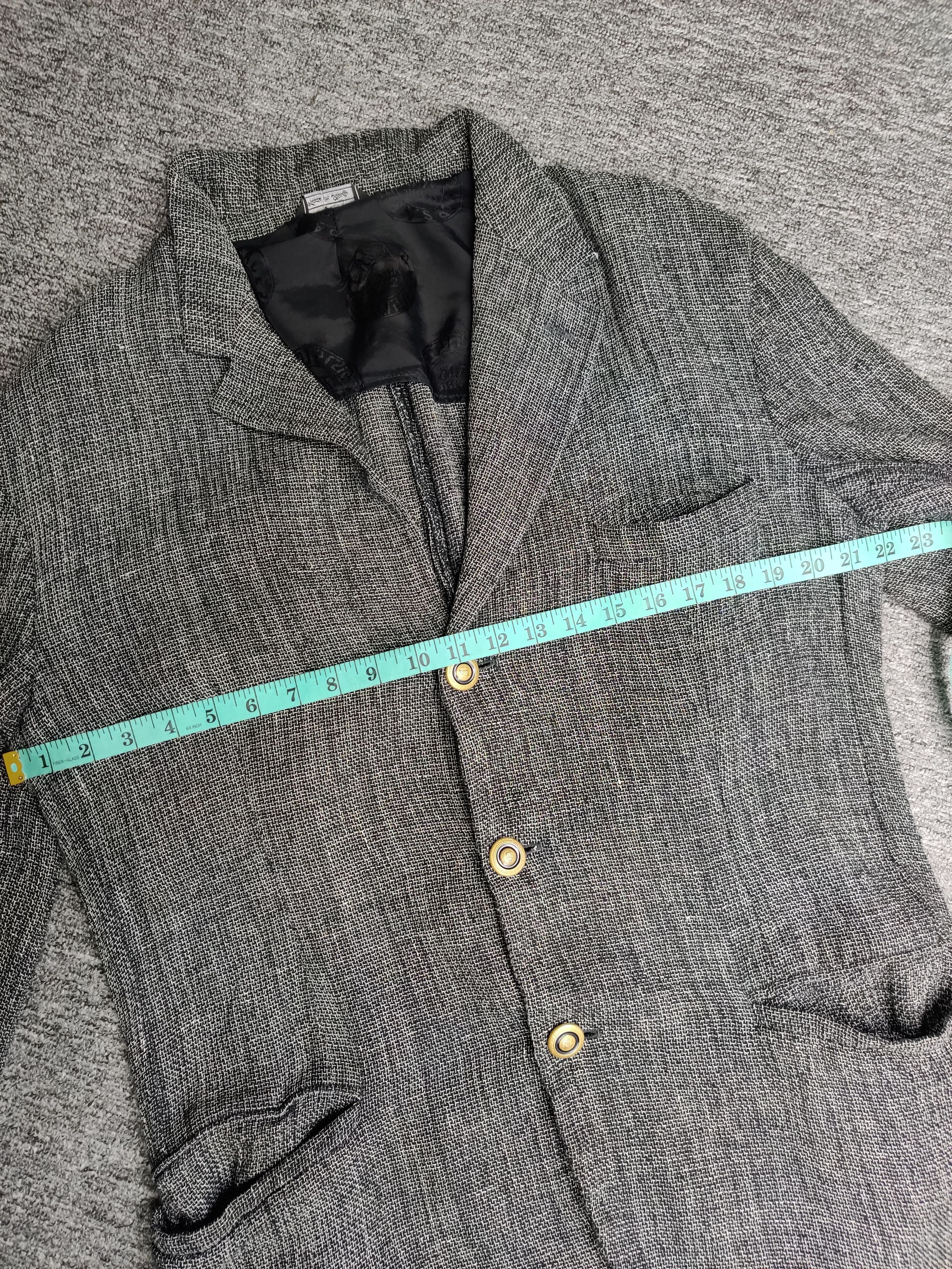 Versace Vintage 90s Versace Classic V2 Single Breasted Blazer Size US L / EU 52-54 / 3 - 13 Thumbnail