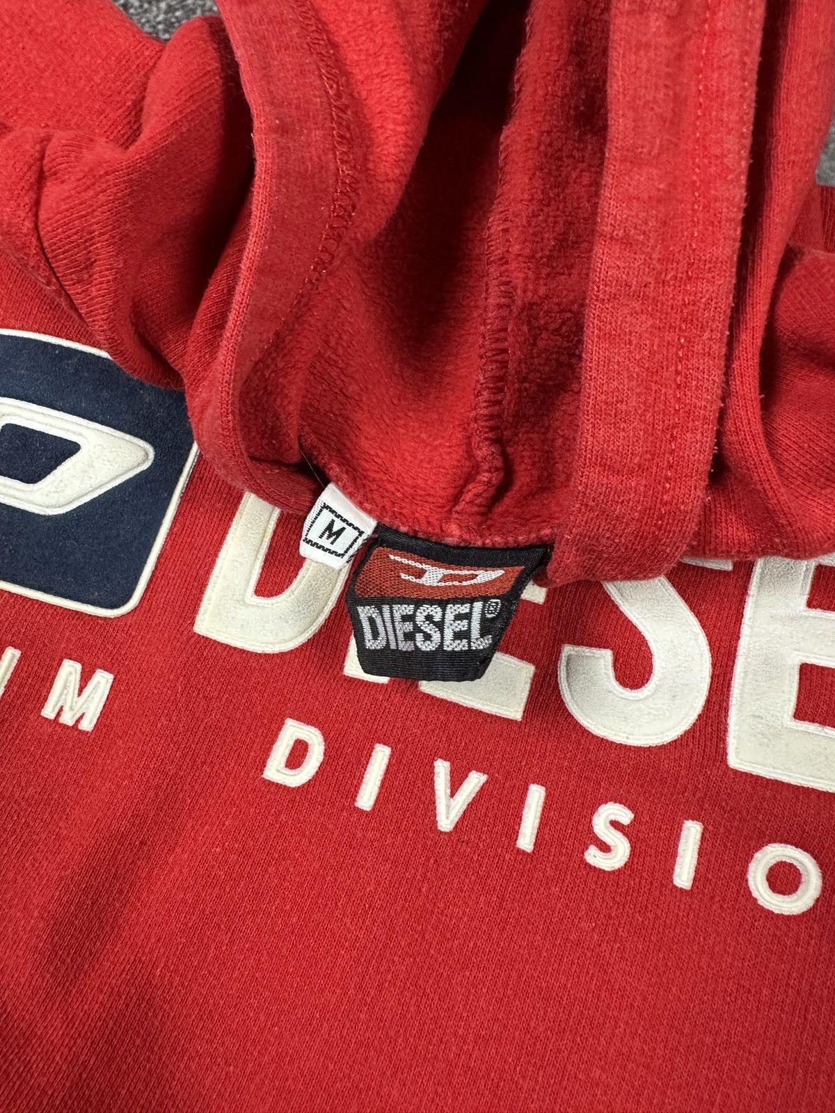 Diesel Vintage Diesel Back Big Logo Hoodie Avant Garde Opium M Rare Size US M / EU 48-50 / 2 - 3 Thumbnail