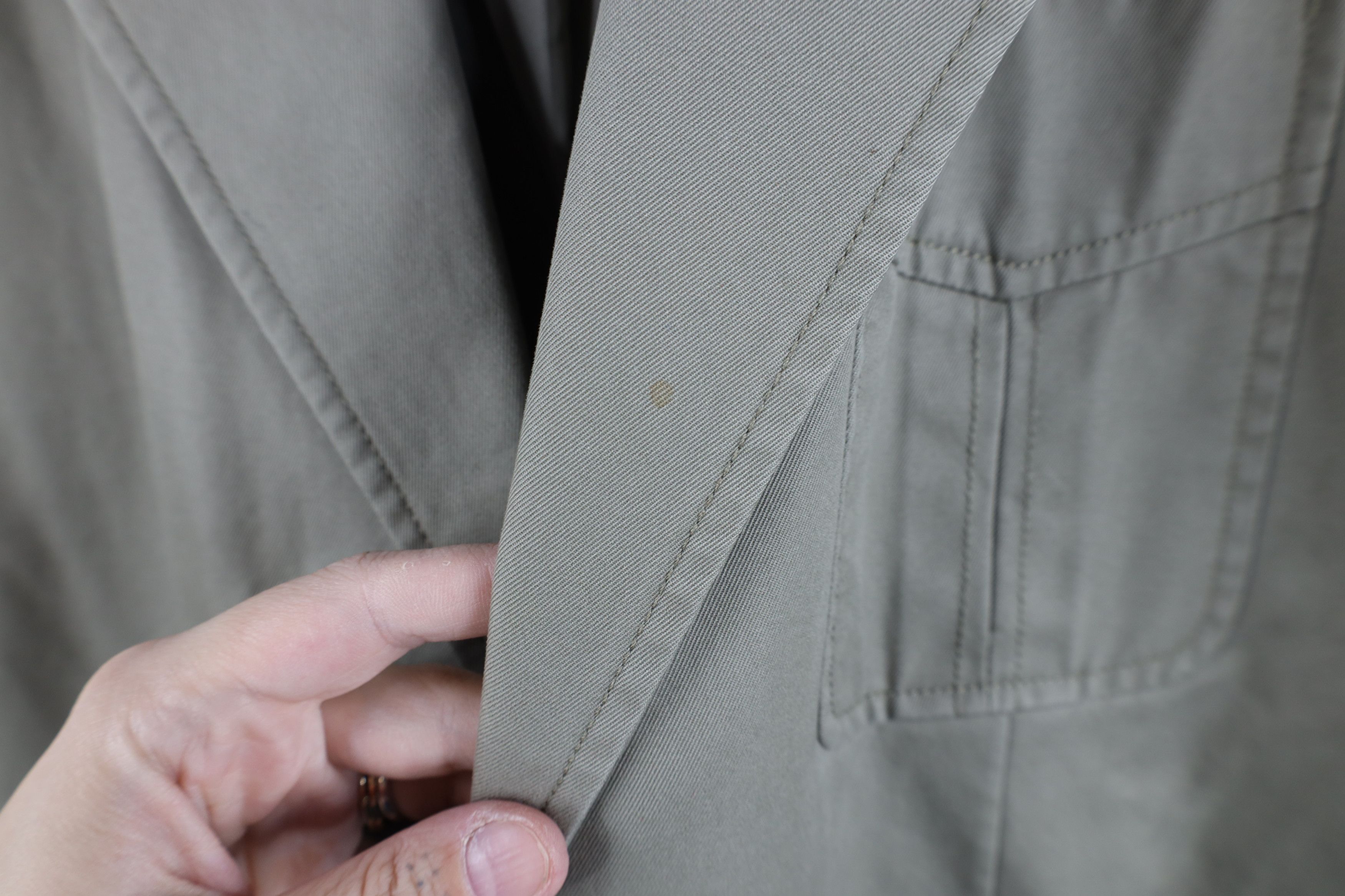 Eddie Bauer Vintage Eddie Bauer Blazer Suit Coat Jacket Cotton Gray Size US L / EU 52-54 / 3 - 5 Thumbnail