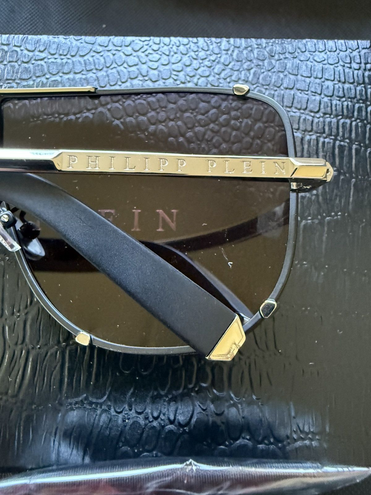 Philipp Plein Philip Plein Plein Stud Aviators Size ONE SIZE - 3 Thumbnail