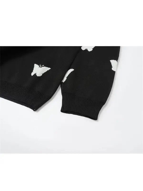 Japanese Brand 💥Harajuku Butterfly Long Sleeve Cardigan y2k Size US M / EU 48-50 / 2 - 5 Thumbnail
