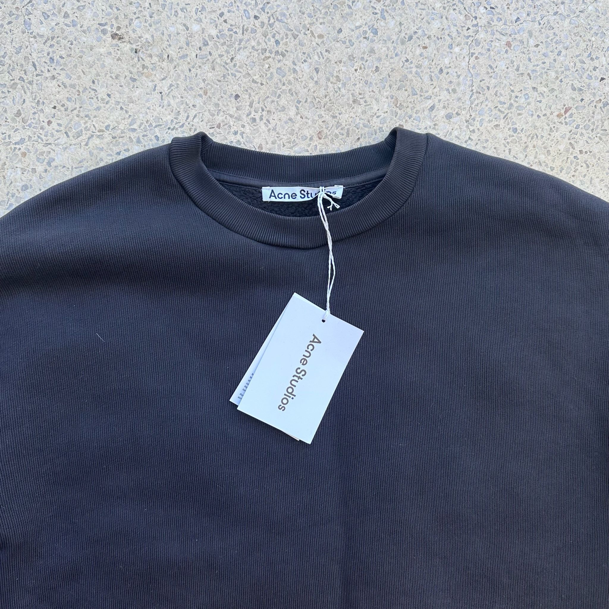 Acne Studios Embroidered Logo Sweatshirt Size US L / EU 52-54 / 3 - 3 Thumbnail