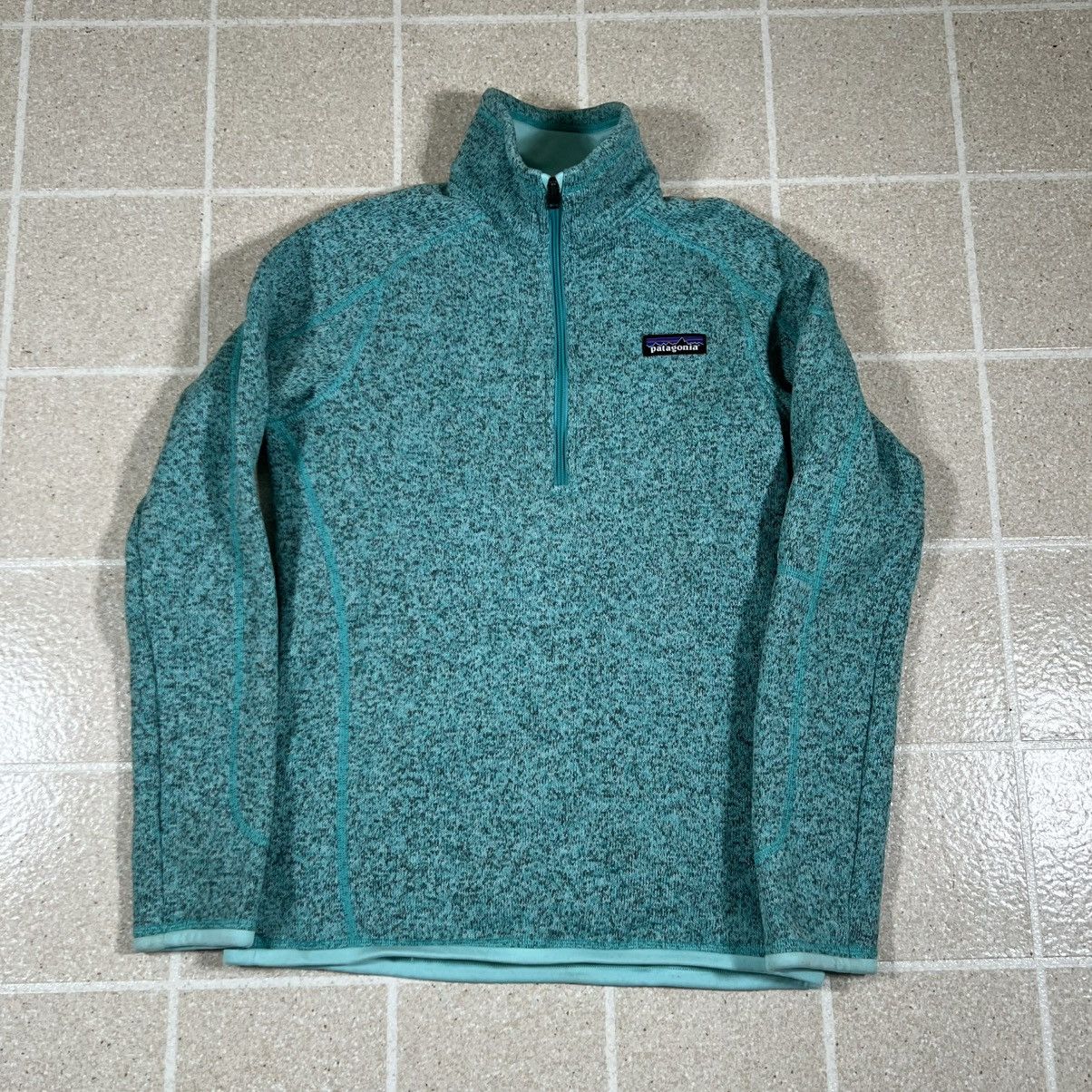Patagonia Patagonia Womens XS Teal Better Sweater 1/4 Zip Fleece Size XS / US 0-2 / IT 36-38 - 1 Thumbnail